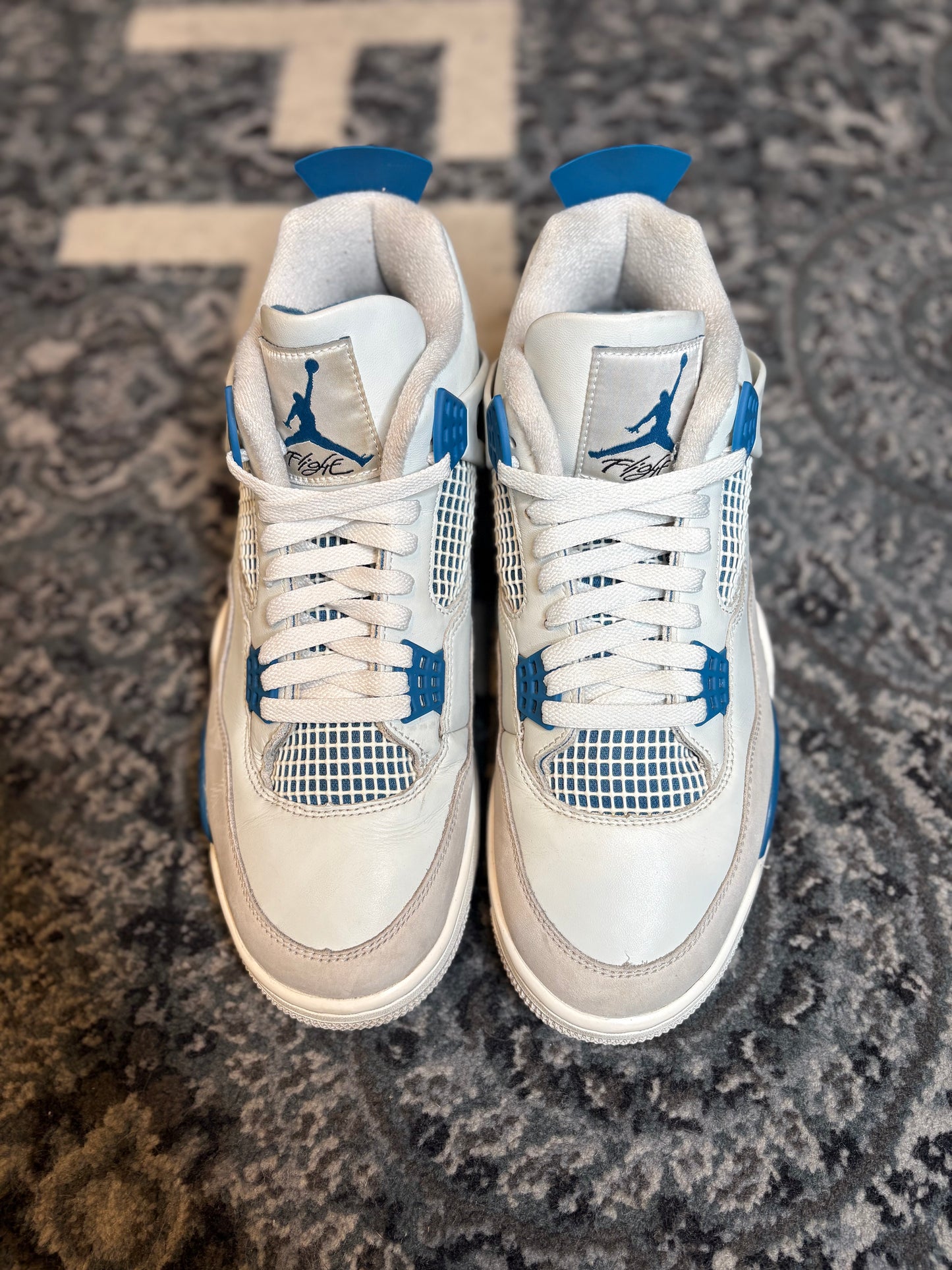 Jordan 4 Retro “Military Blue” PO NB SIZE 11.5