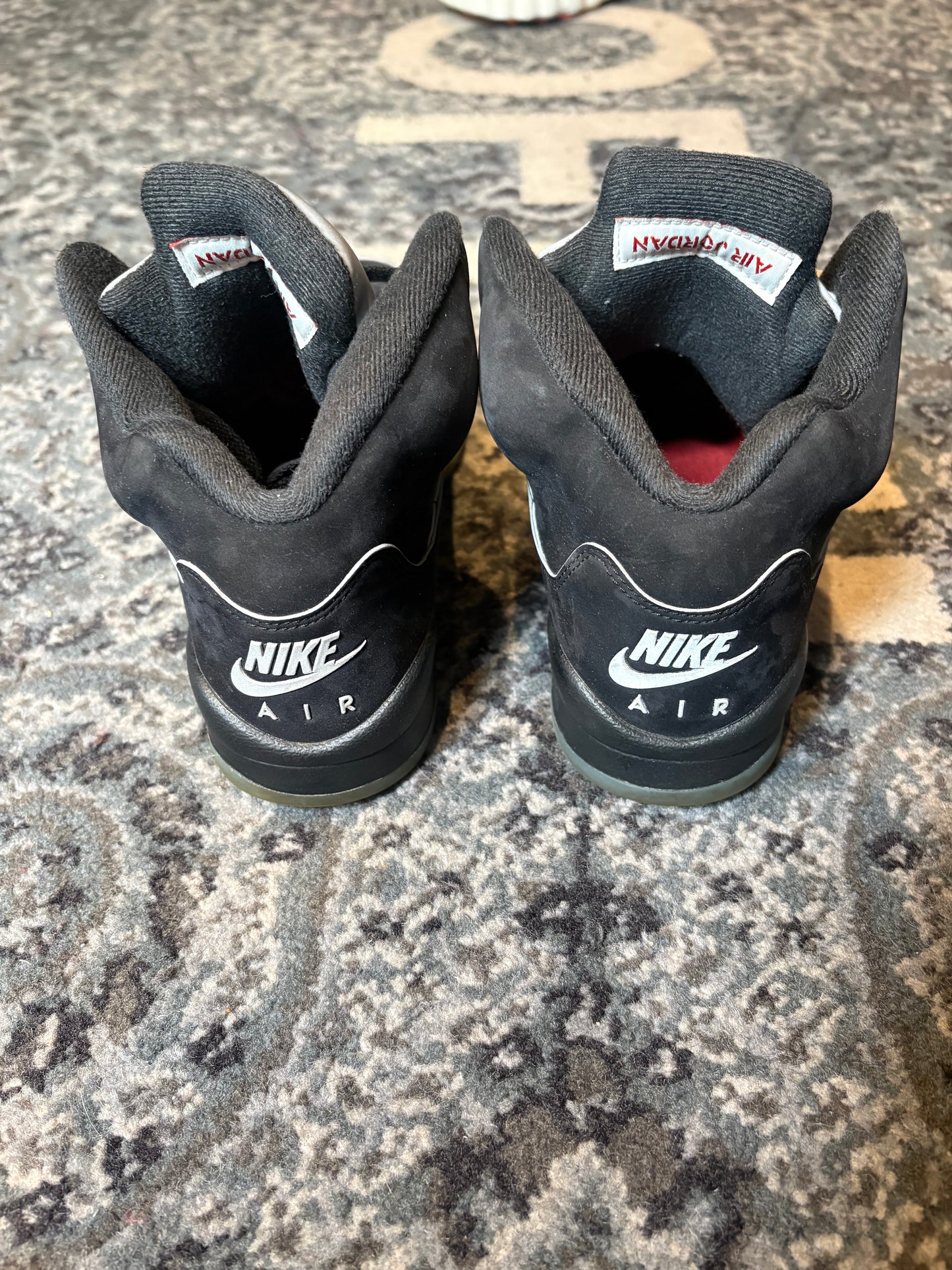 Jordan 5 Retro “Black Metallic” Po Nb Size 6.5Y