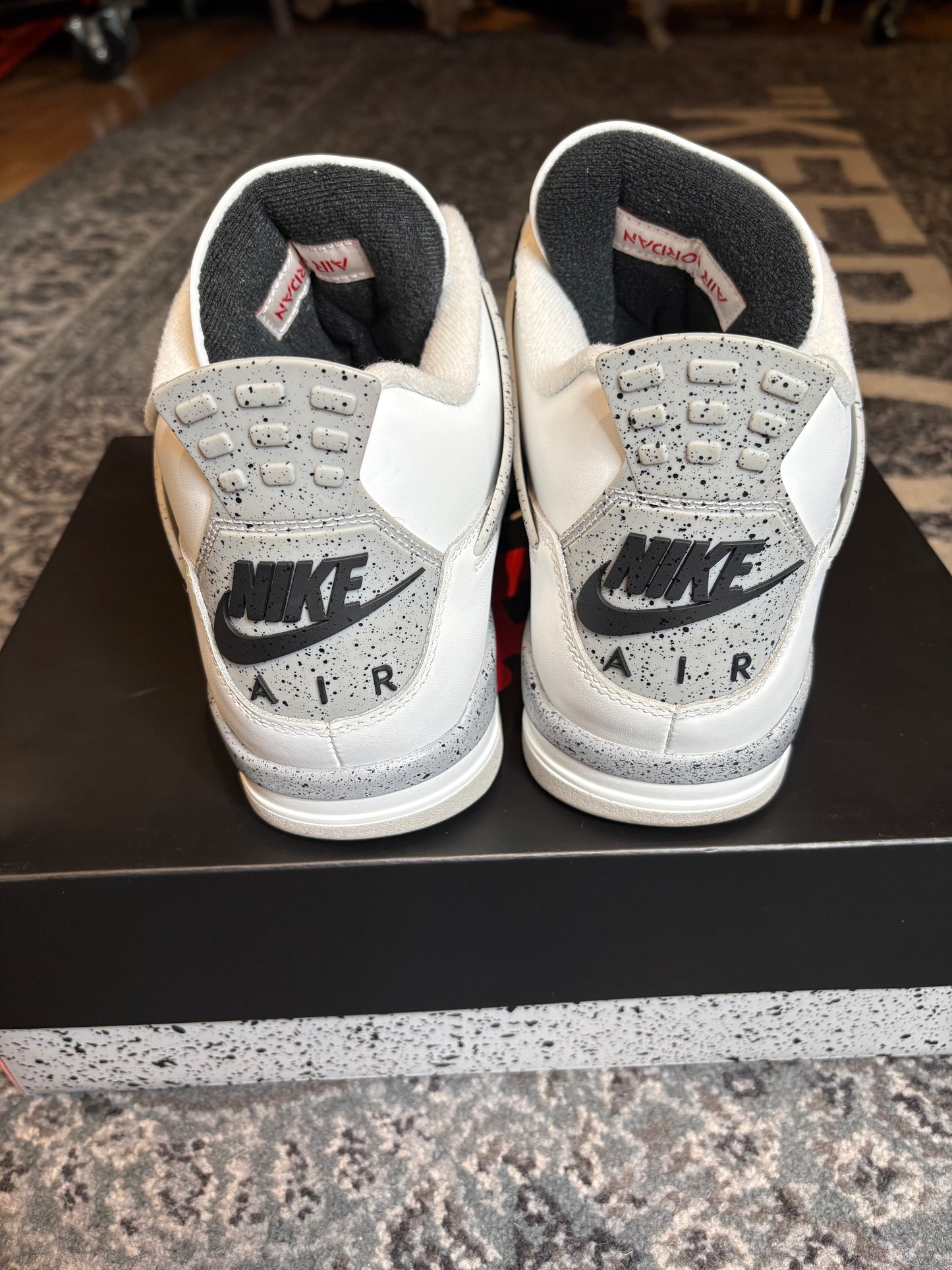 Jordan 4 Retro “White Cement” Clean Og Size 12