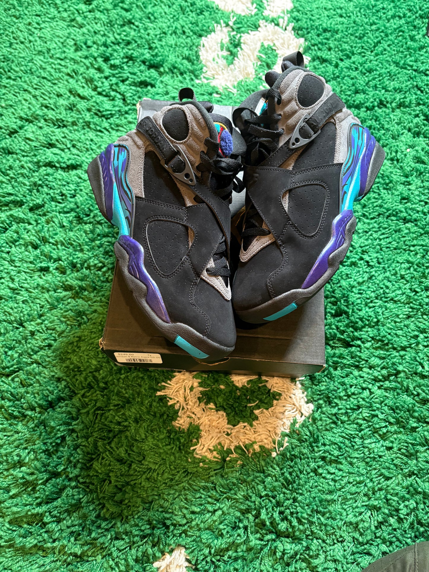 Jordan 8 Retro “Aqua” Ds OG Size 7