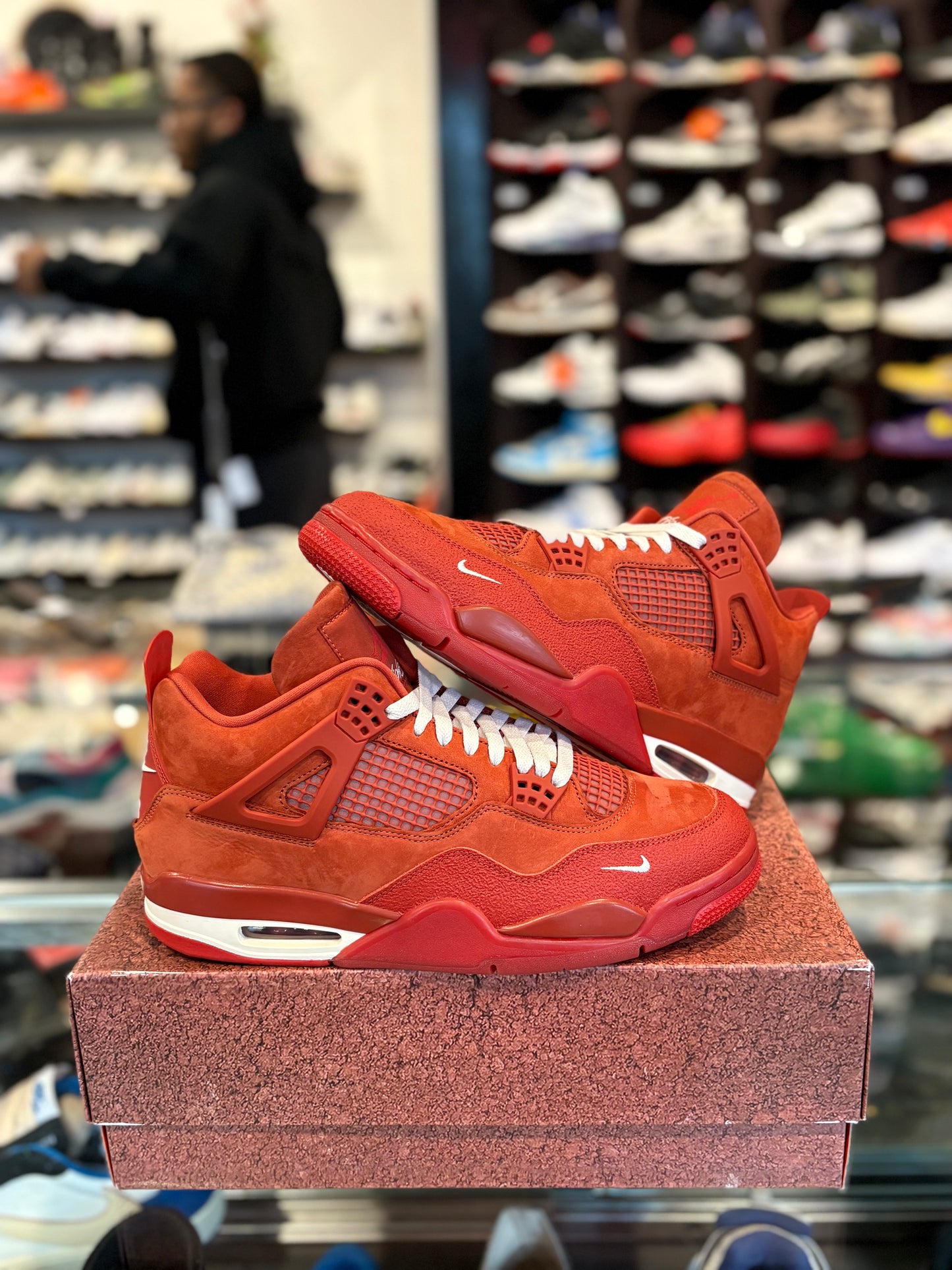 Jordan 4 Retro Brick by Brick Clean OG Size 11.5