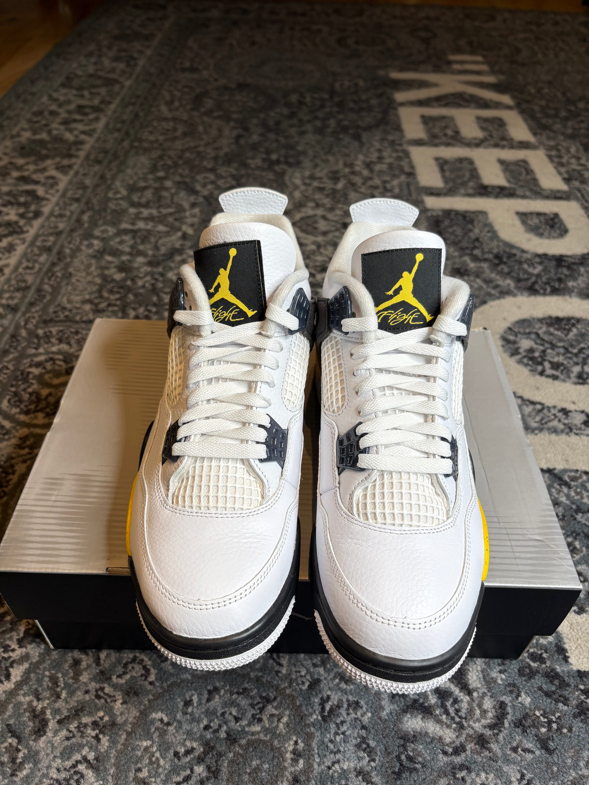 Jordan 4 Retro “Tour Yellow” Clean Og Size 10