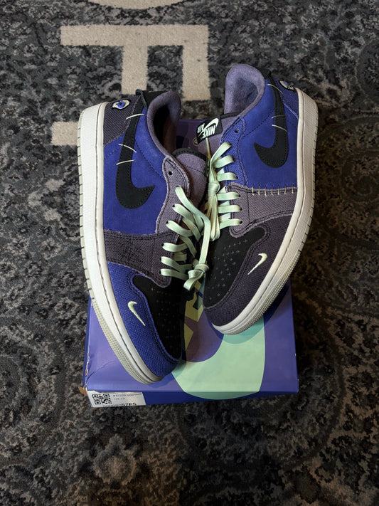 Jordan 1 Retro Low “Zion Williamson VooDoo Alternate” Ds Og Size 10