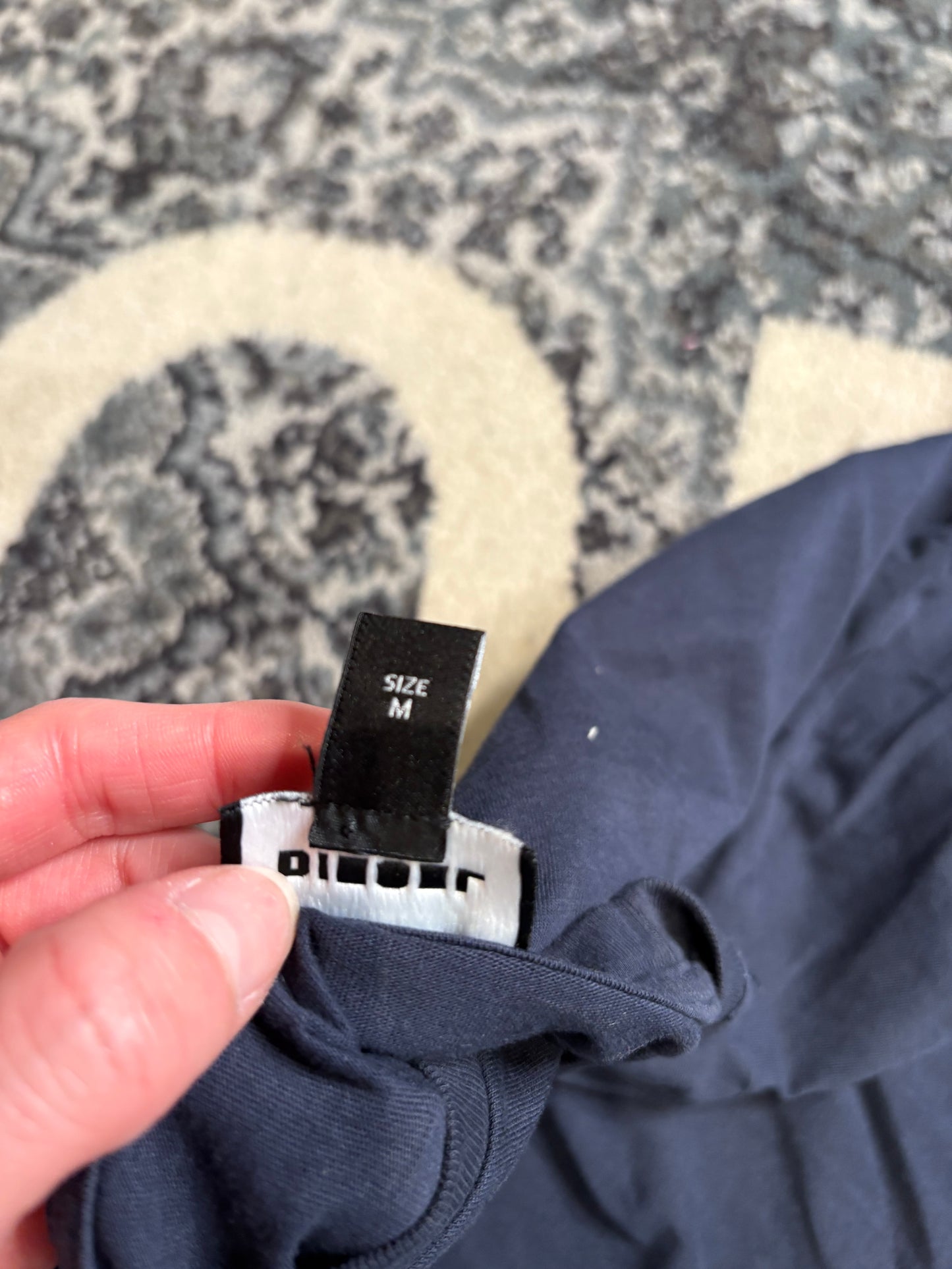 Diesel Long Sleeve Navy Size Medium