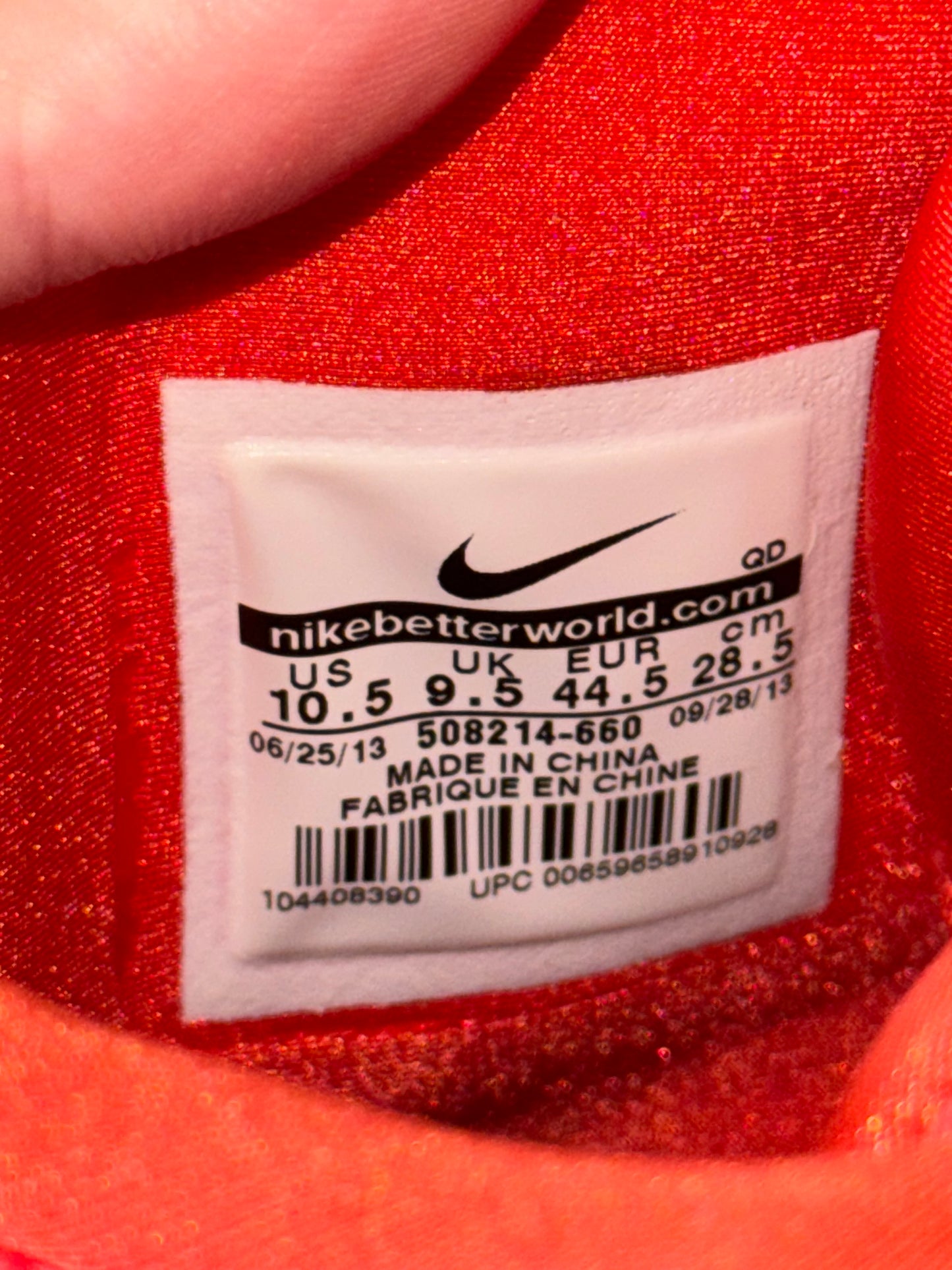 Air Yeezy 2 ‘Red October’ PO RB Size 10.5