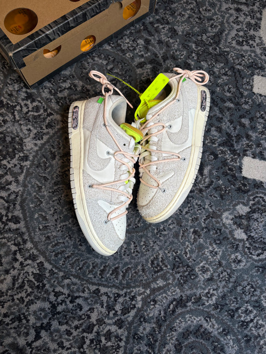 Nike Dunk Low “Off White Lot 12” Clean Og Size 10