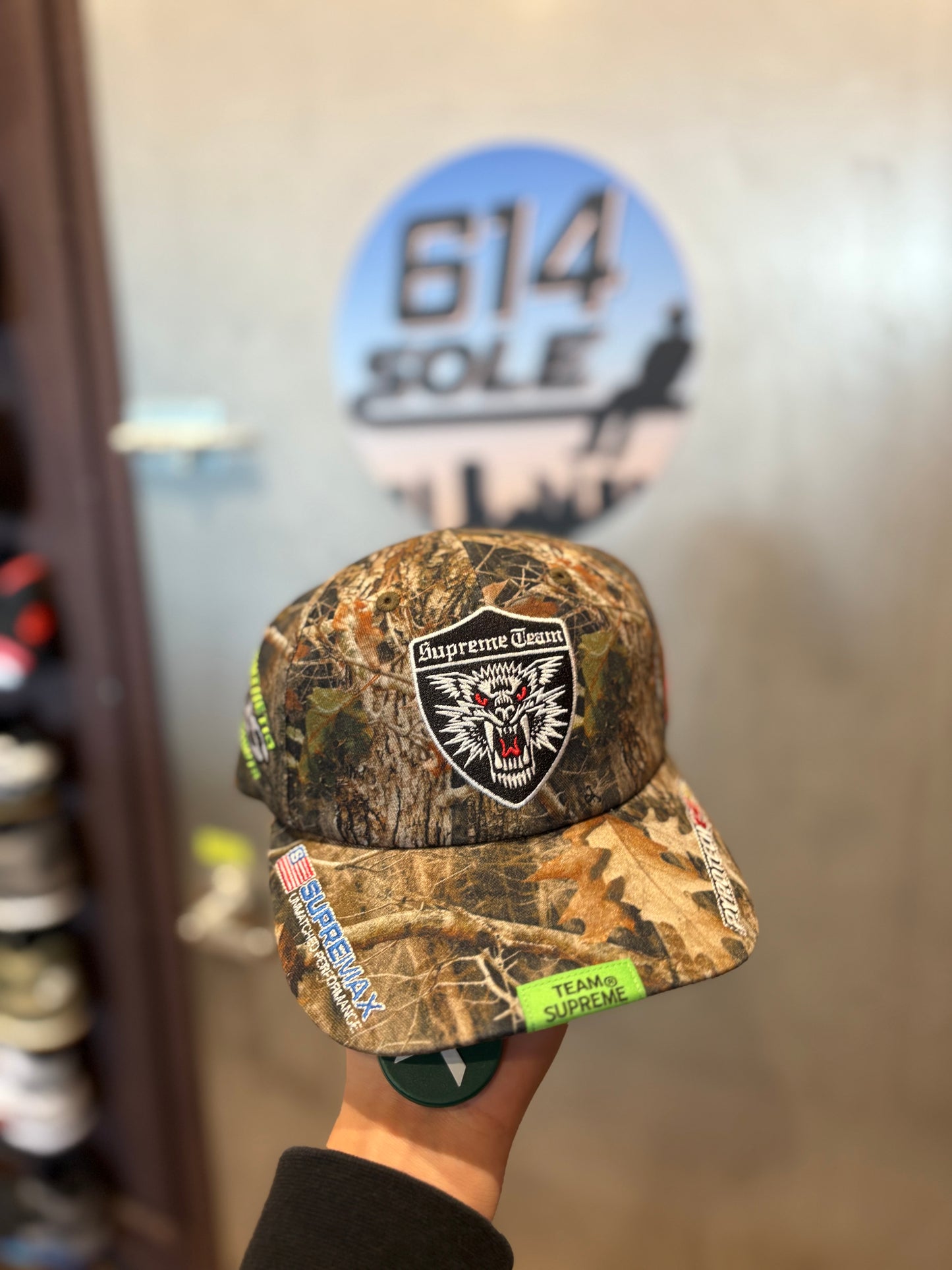 Supreme Team Camo Hat DS