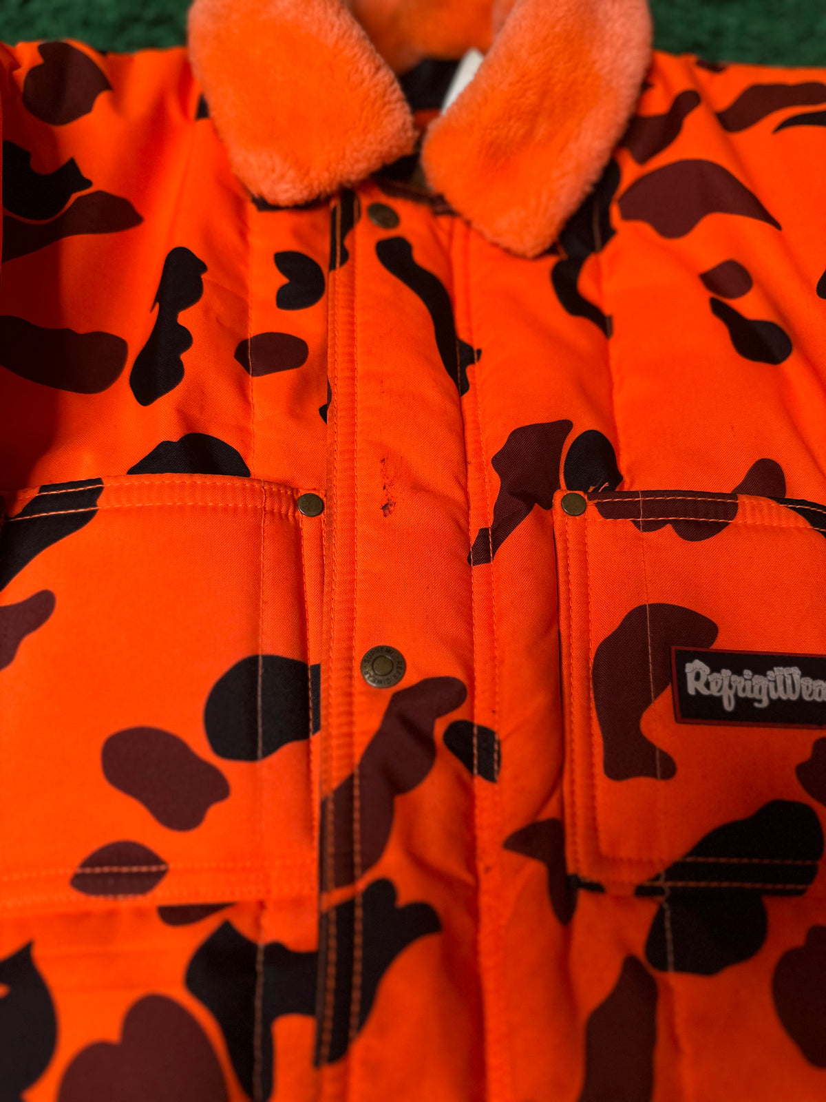 Supreme Orange Refrigiwear Puffer Size Medium