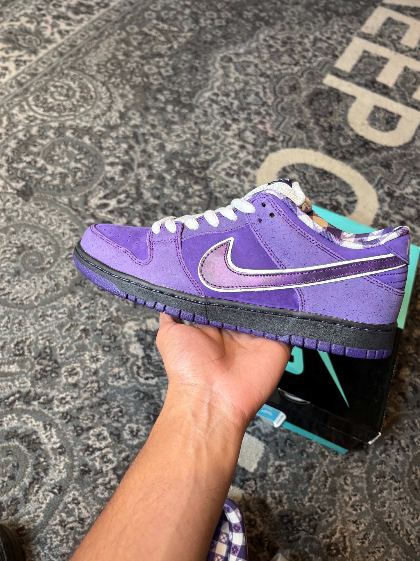 Nike Sb Dunk “Concept Purple Lobster” Ds Og Size 10.5
