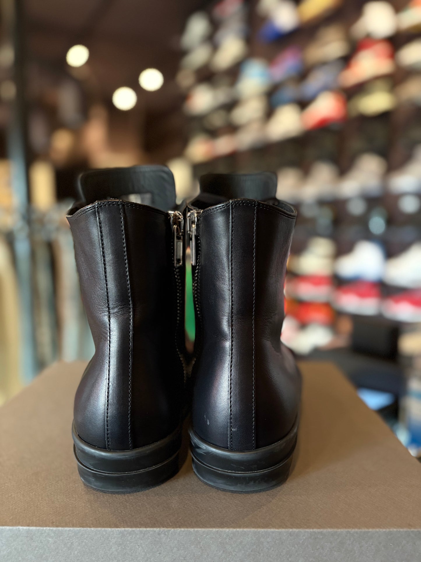 Rick Owen’s Triple Black Ramones High Clean OG Size 43.5 (10.5 US)