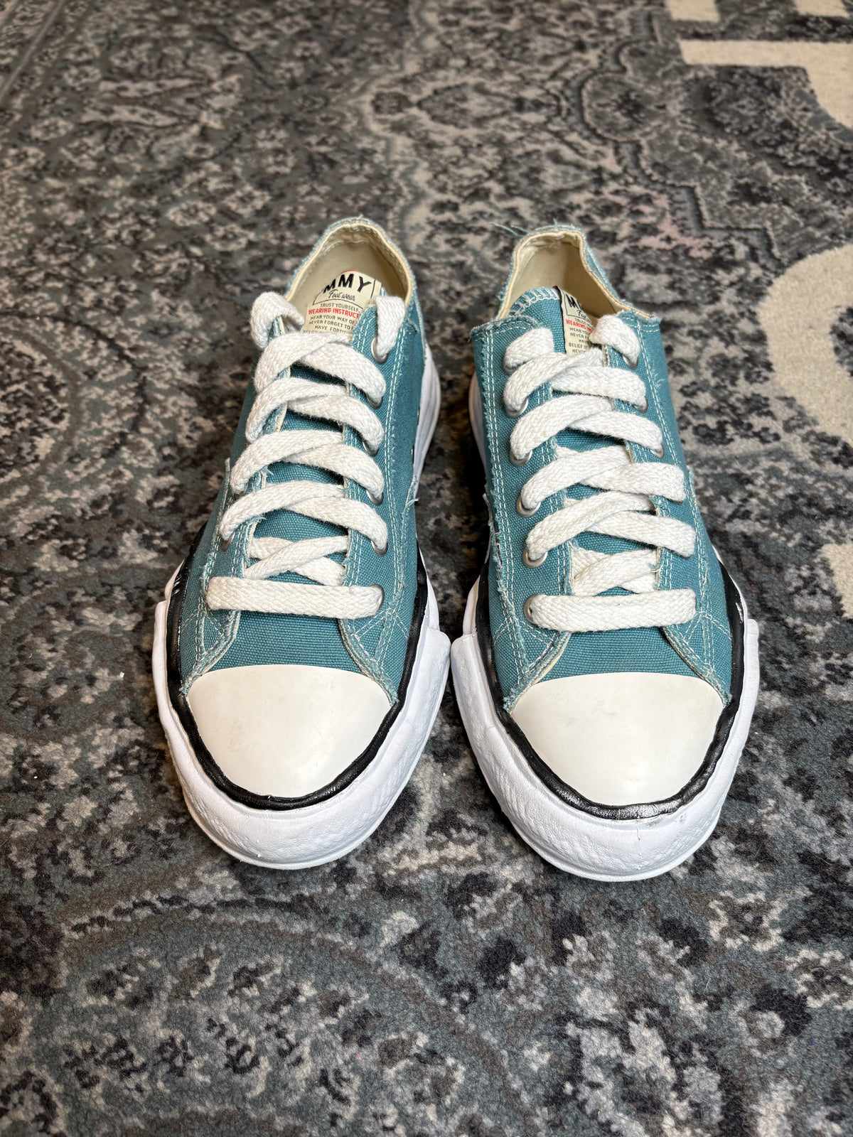 Maison Mihara Yasuhiro Peterson OG Sole Canvas Low “Blue” Po Nb Size 11(44 EU)