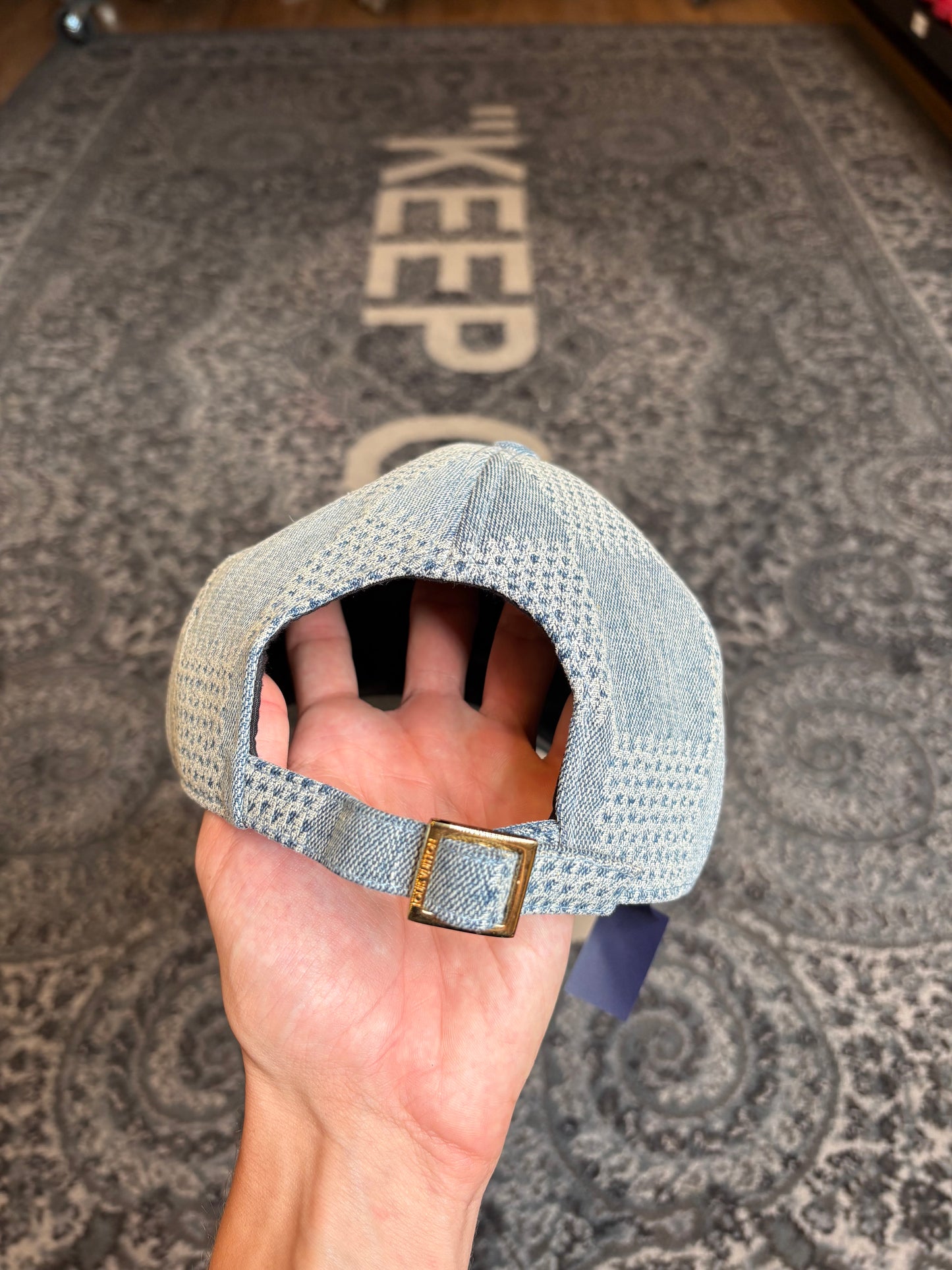 Louis Vuitton Denim 3D Baseball Cap