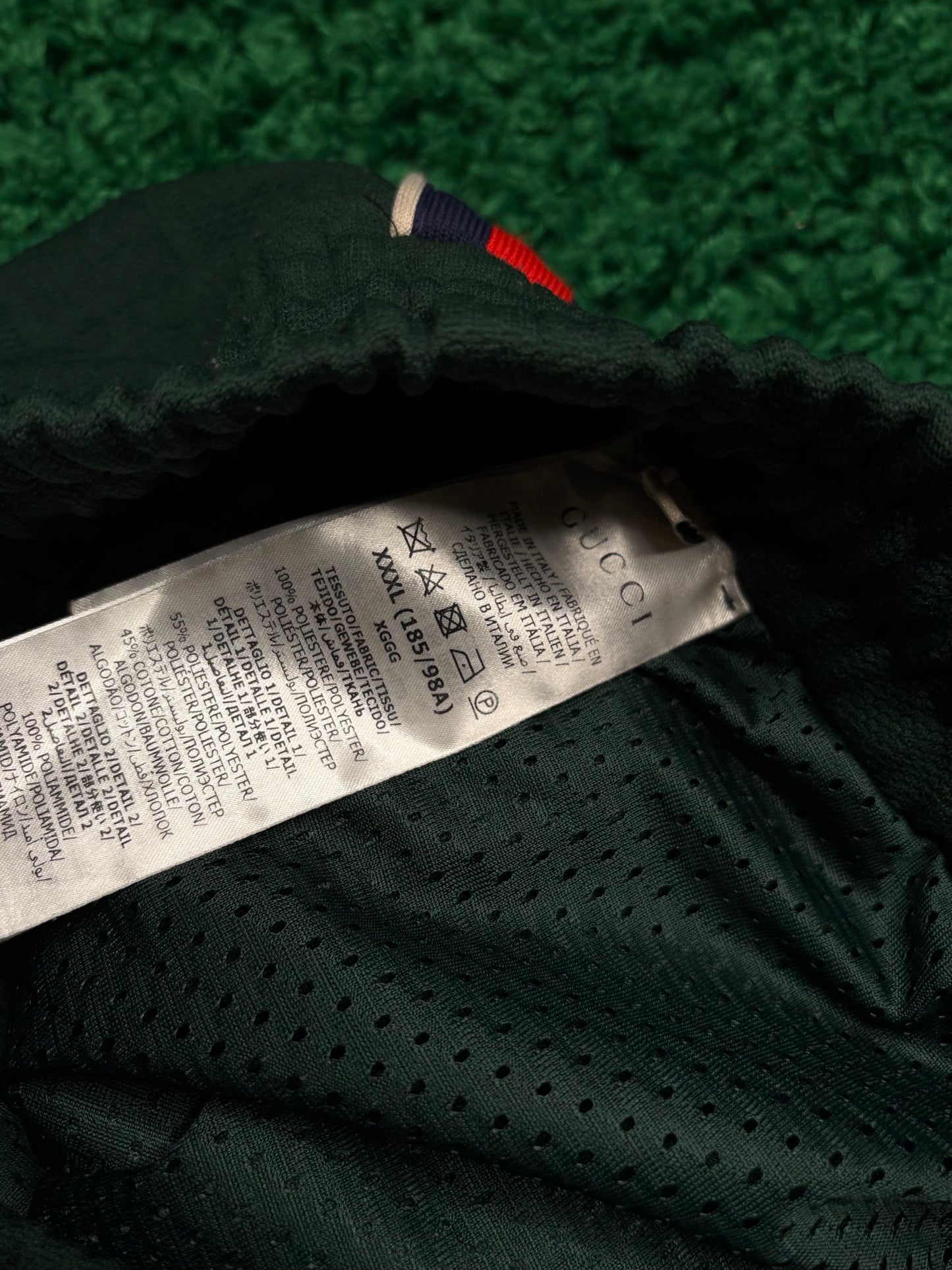 Gucci Green Monogram Sweat Shorts Size XXXL