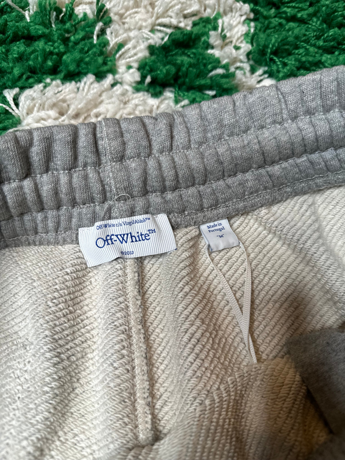 Off-White Sweat Shorts Gray Size Medium