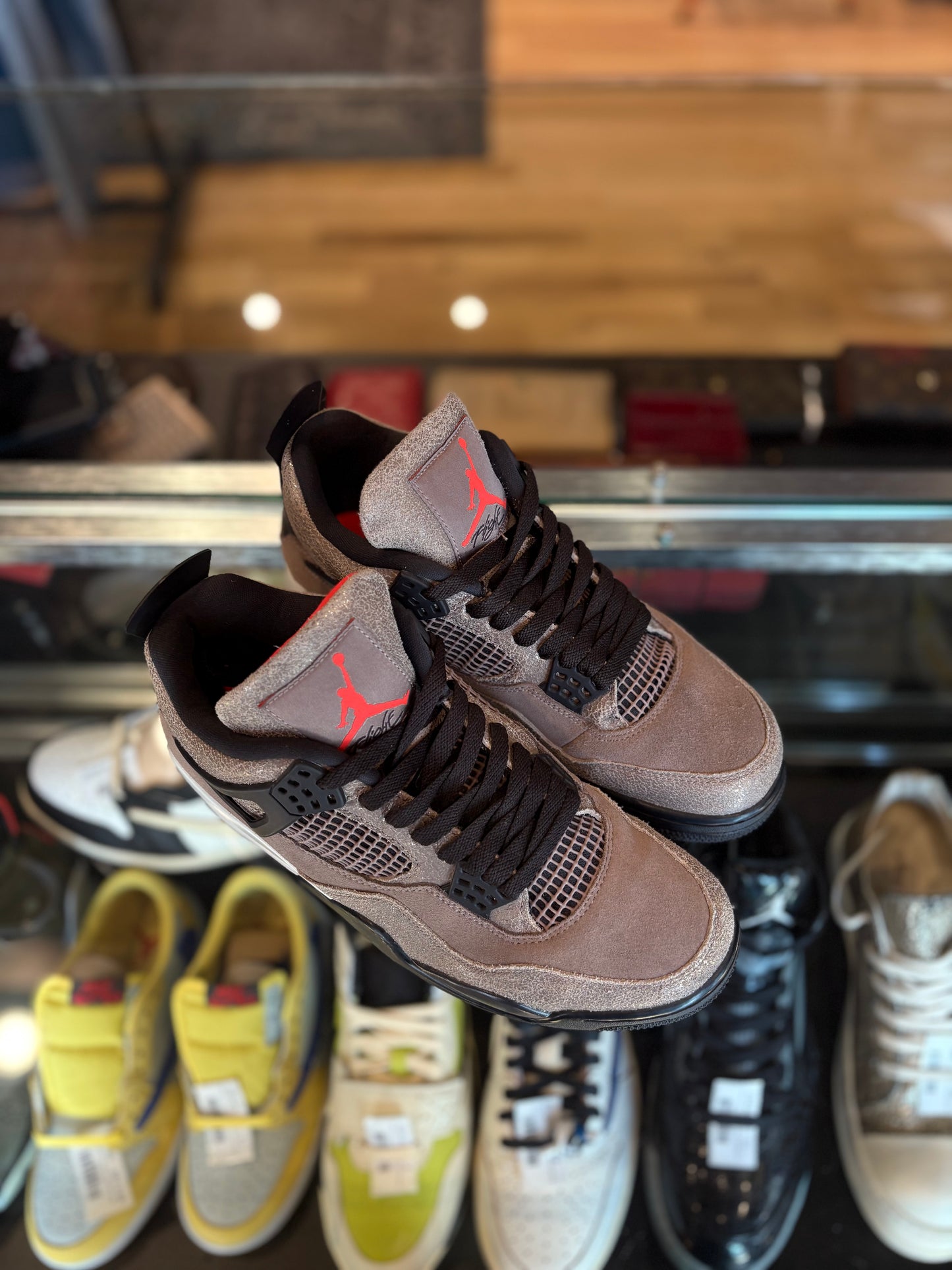 Jordan 4 Retro Taupe Haze Clean RB Size 9