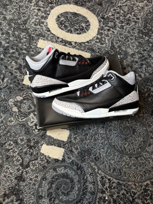 Jordan 3 Retro “Black Cement” CLEAN OG SIZE 9