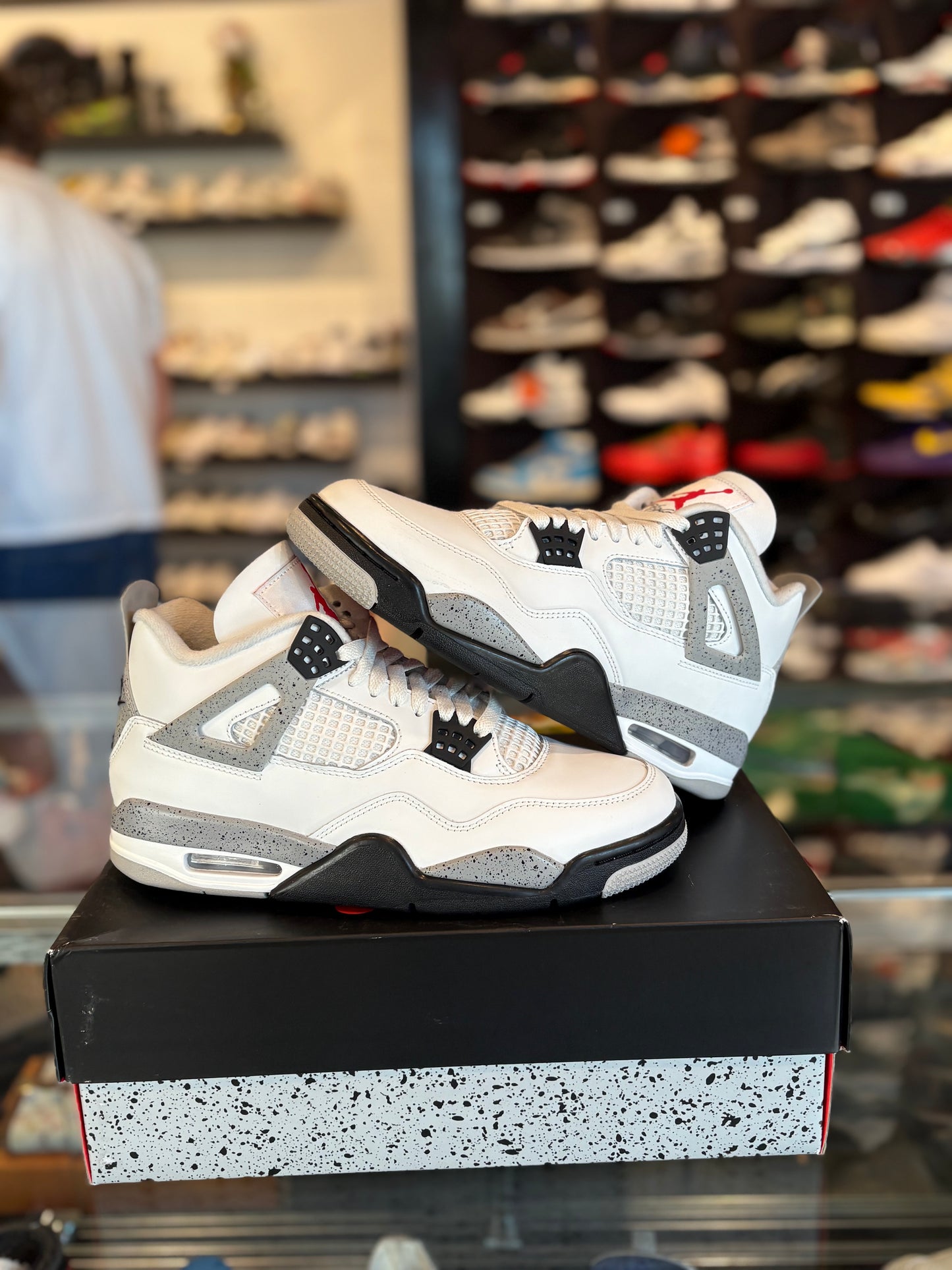 Jordan 4 Retro White Cement Clean OG Size 8