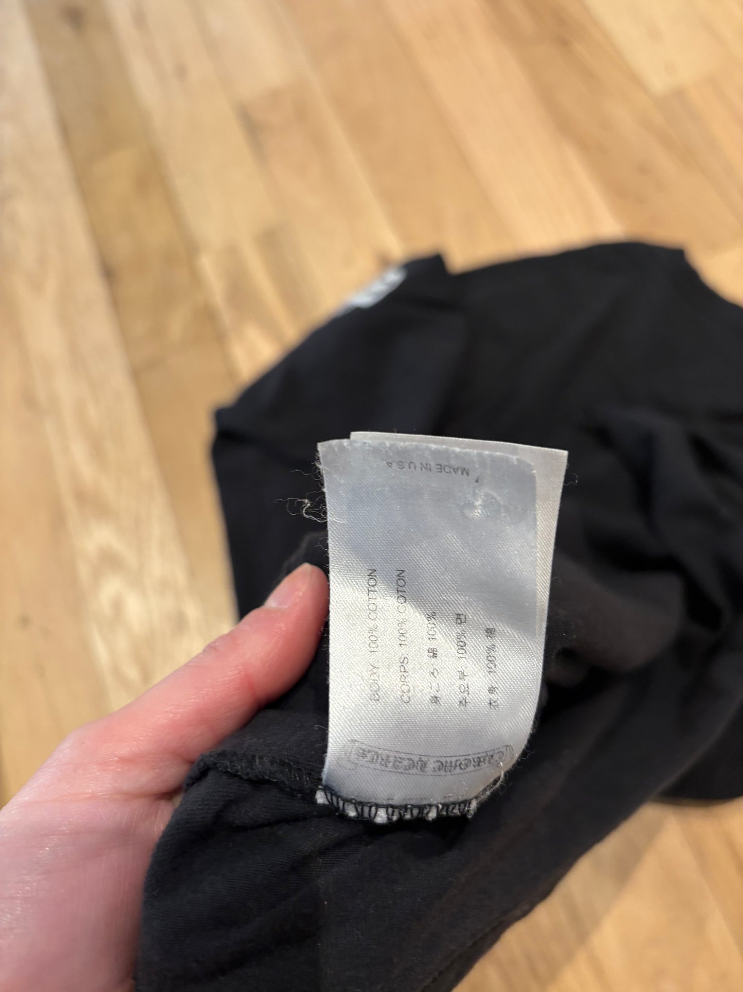 Chrome Hearts Long Sleeve Black Size XL