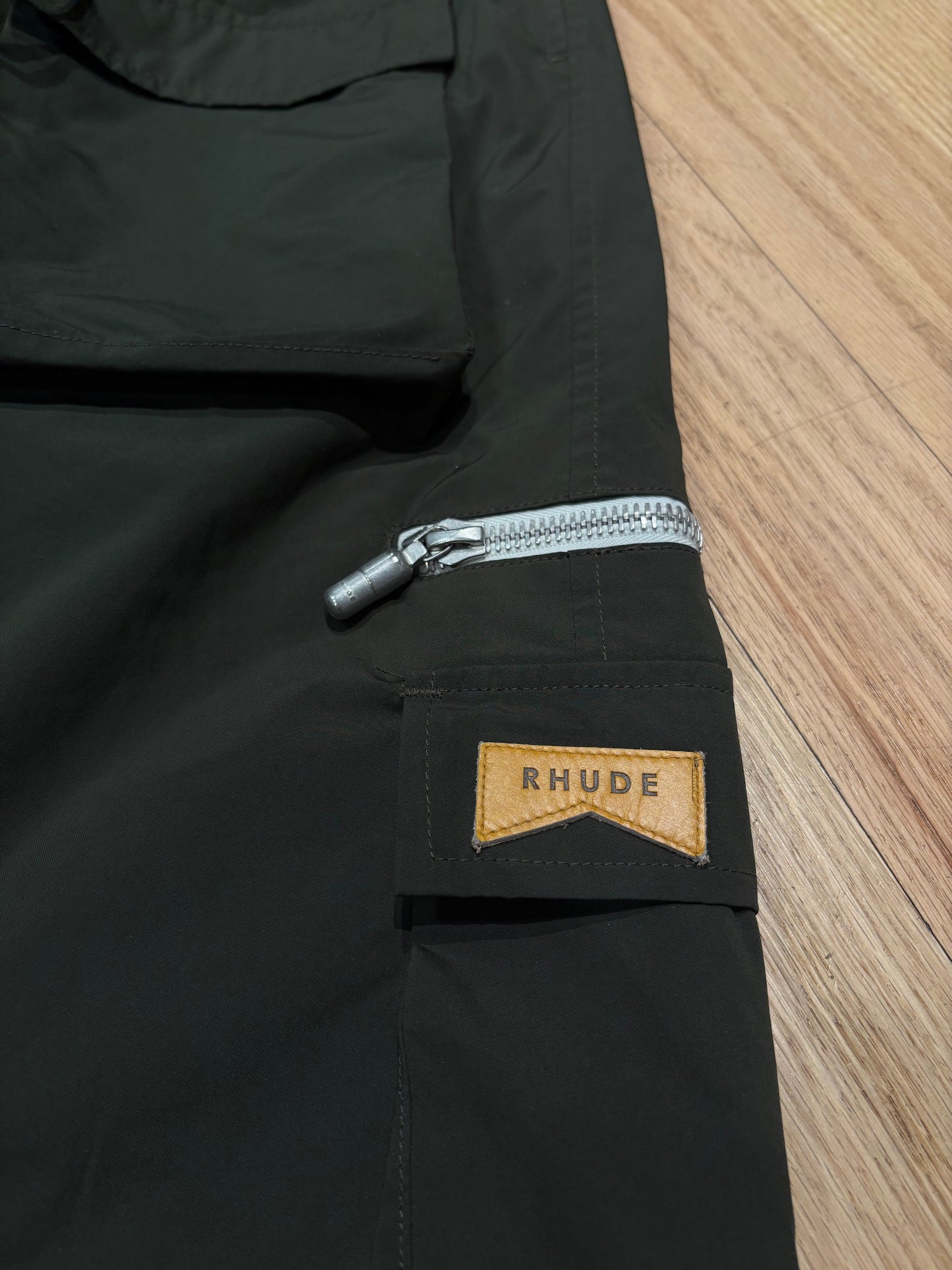 Rhude Olive Cargo Joggers Size XXL