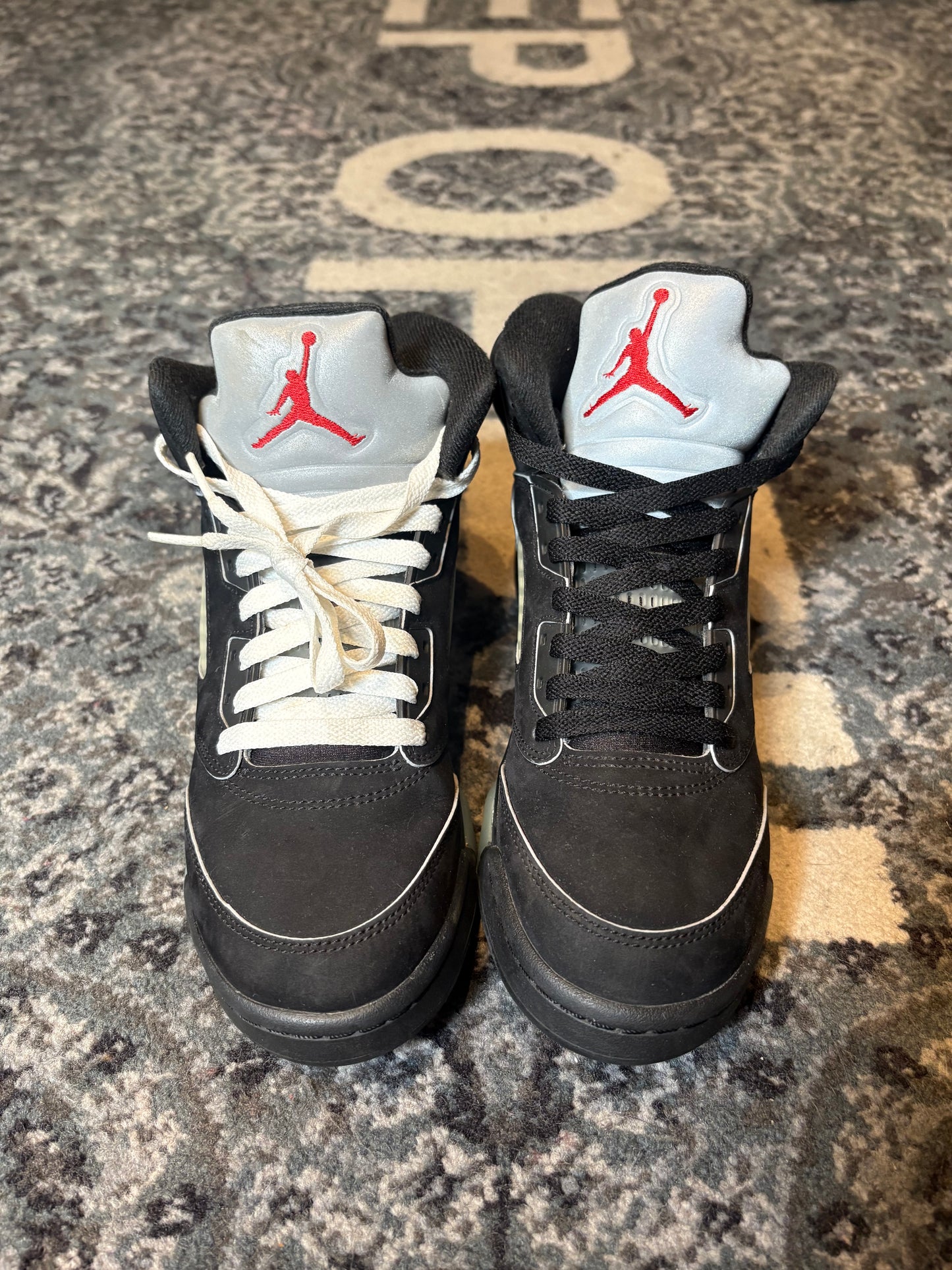 Jordan 5 Retro “Black Metallic” Po Nb Size 6.5Y