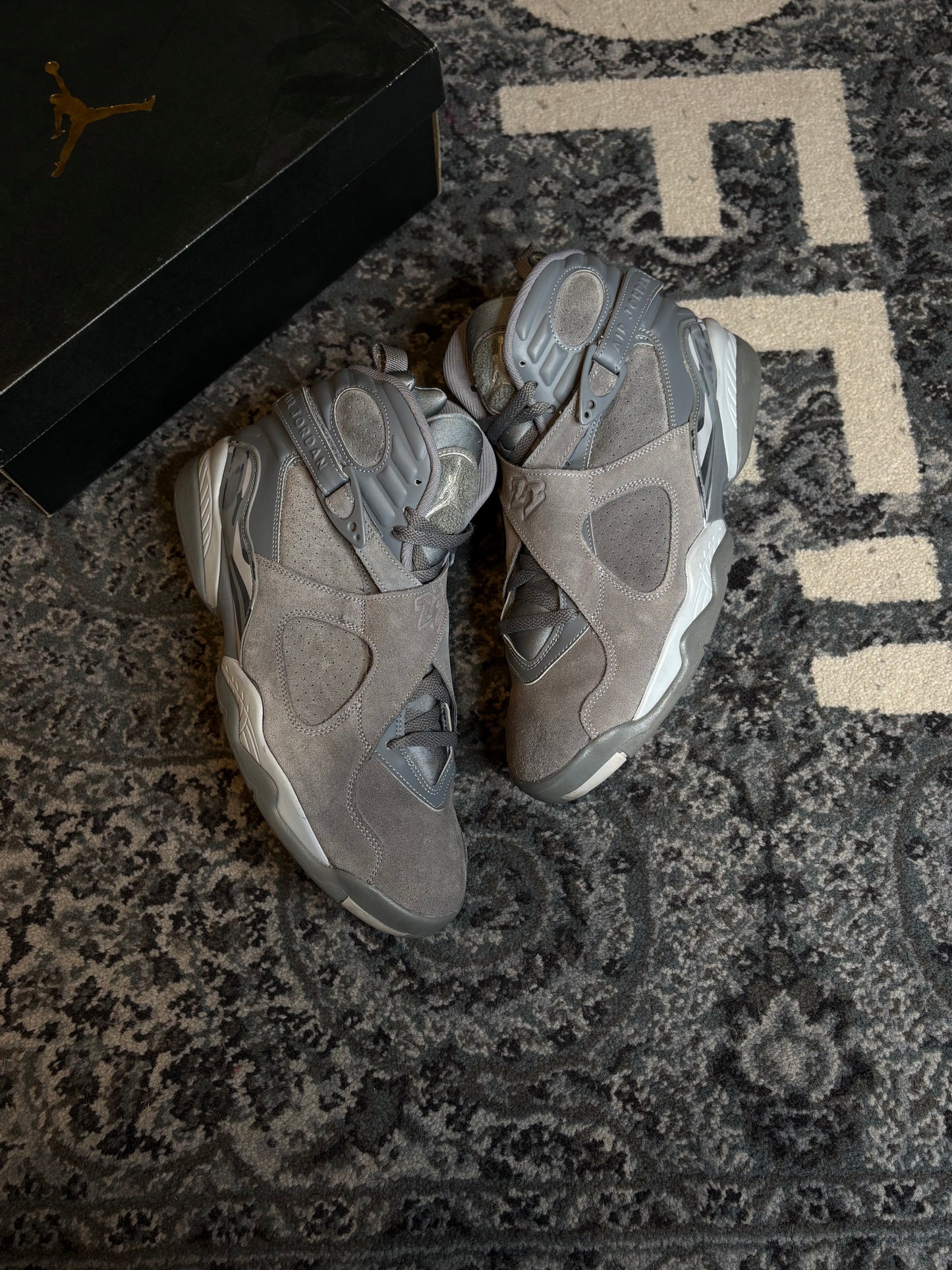 Jordan 8 Retro “Cool Grey” Clean Og Size 13