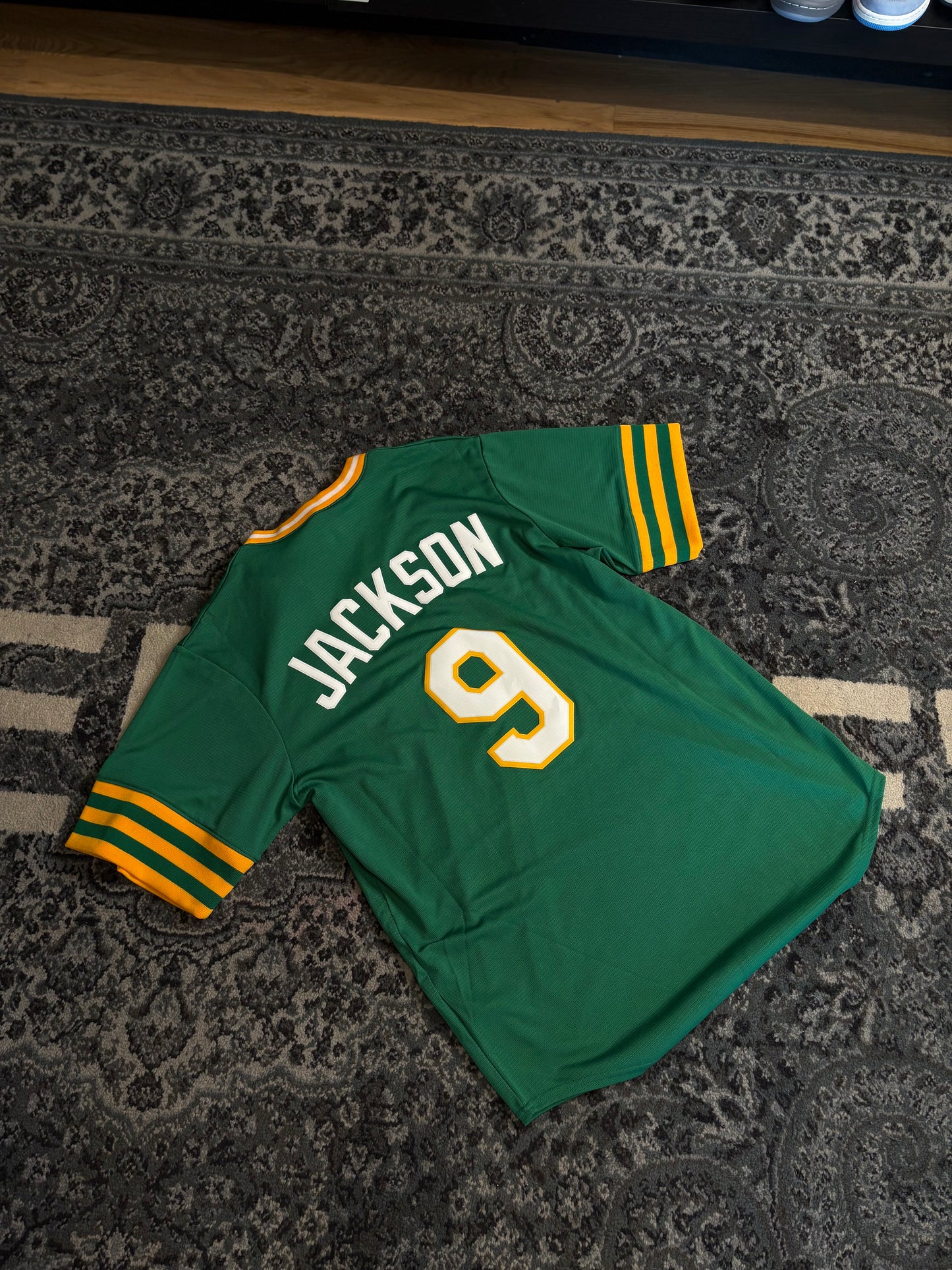 Oakland As Jackson Jersey DS Size Medium