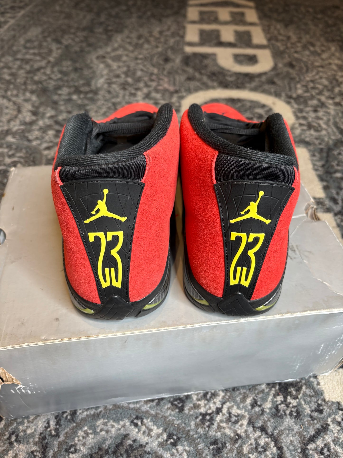 Jordan 14 Retro “Ferrari” Clean Og Size 11.5