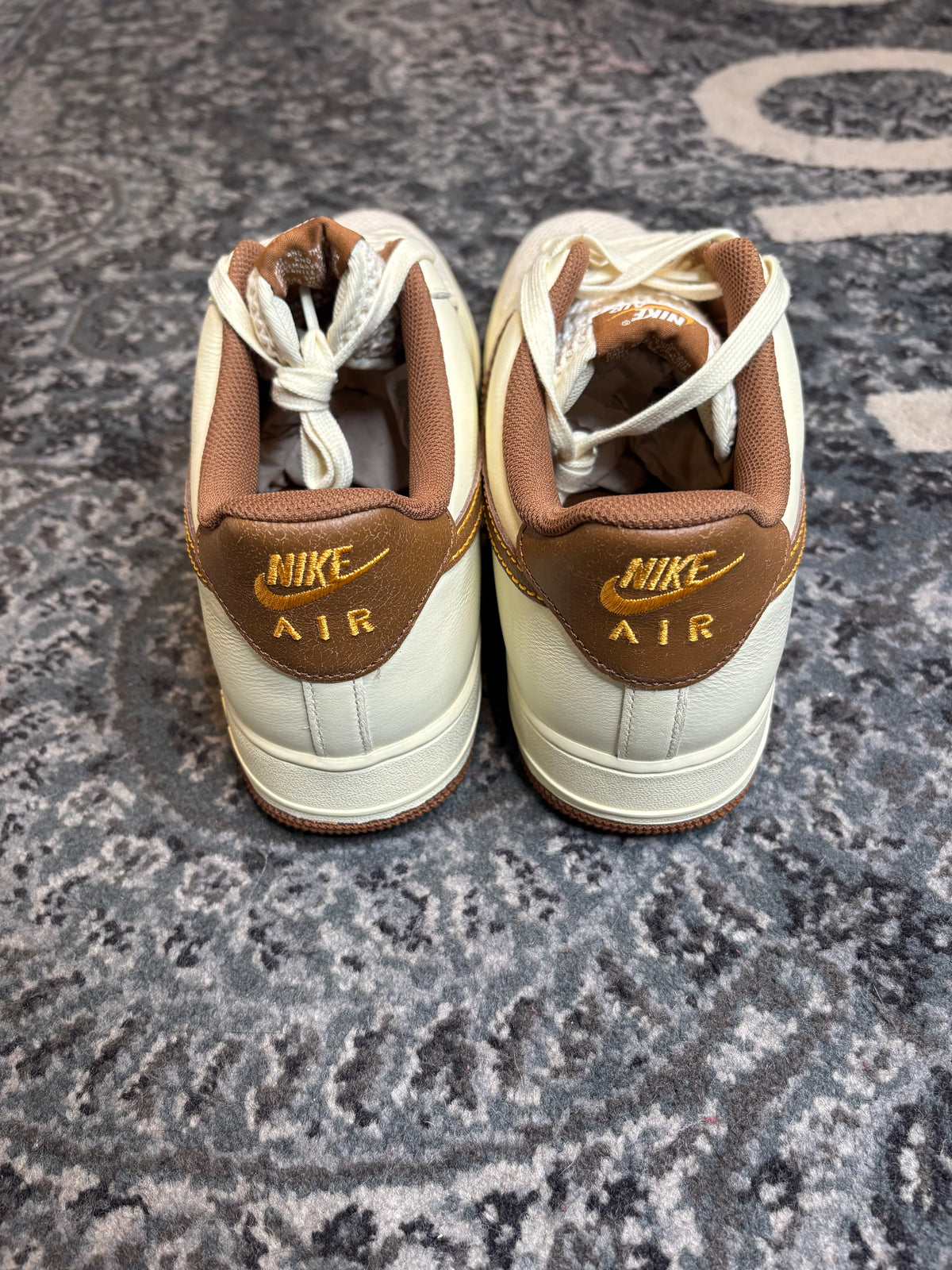 Air Force 1 “Coconut Milk Canyon Gold Light British Tan” Ds Og Size 14