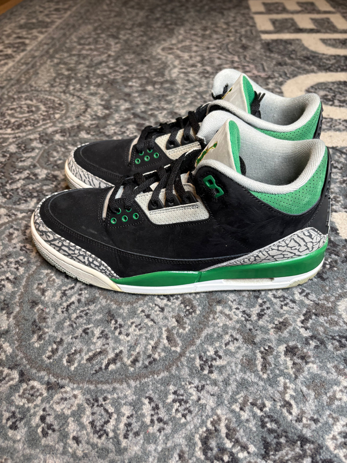 Jordan 3 Retro “Pine Green” Clean Nb Size 10.5