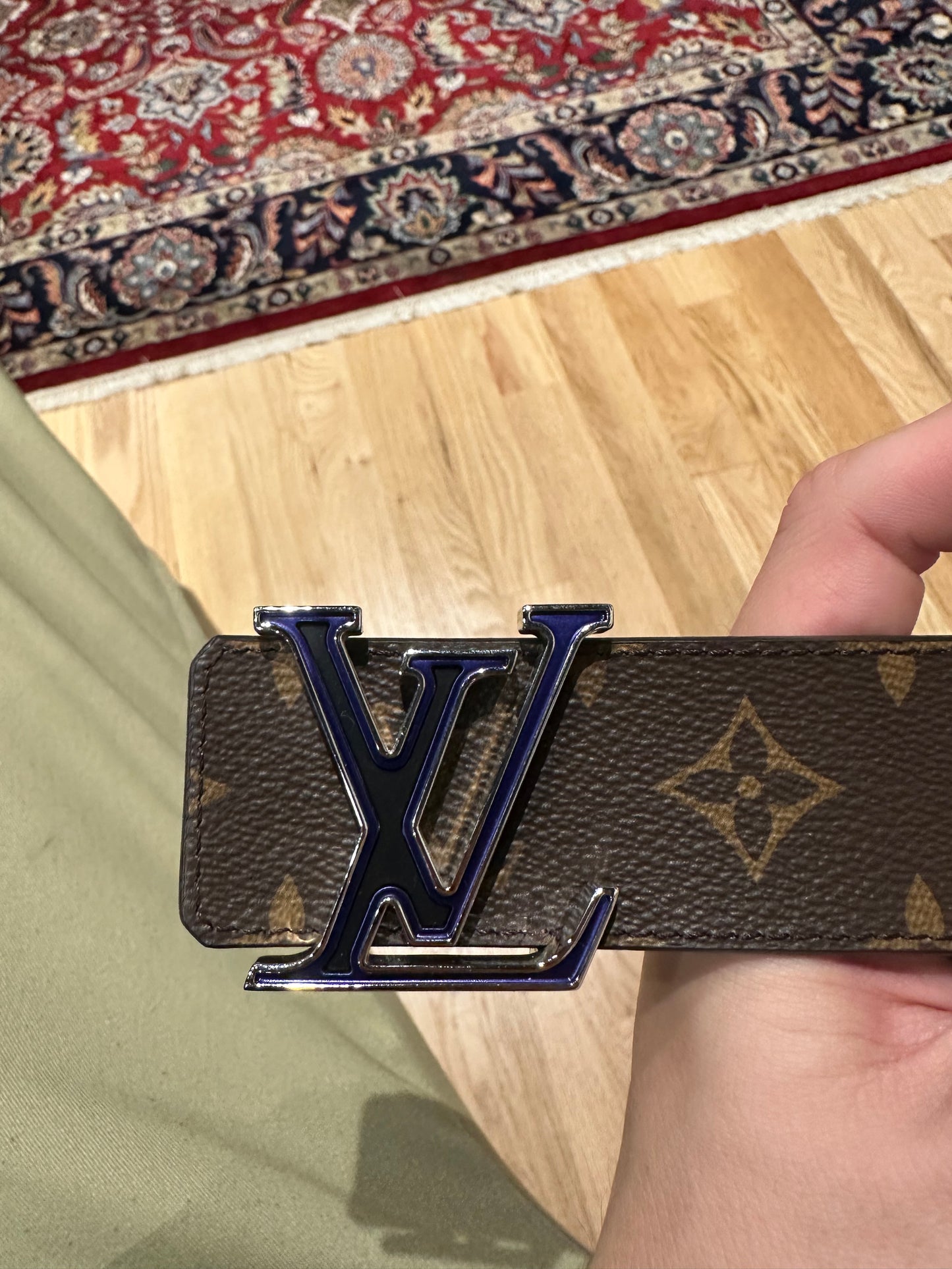 Brown Louis Vuitton Belt