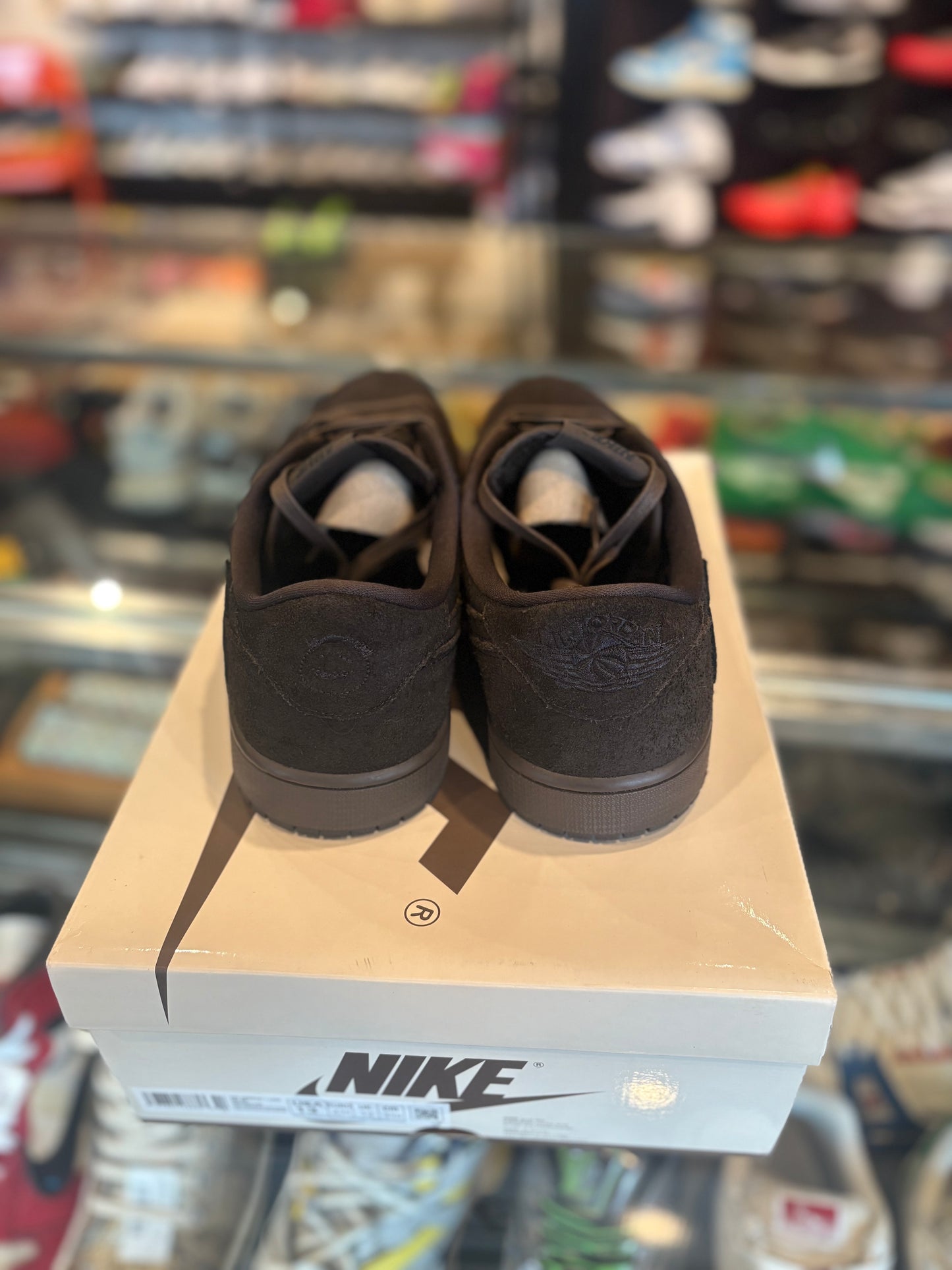 Jordan 1 Retro Low Travis Scott Velvet Brown PO Size 13