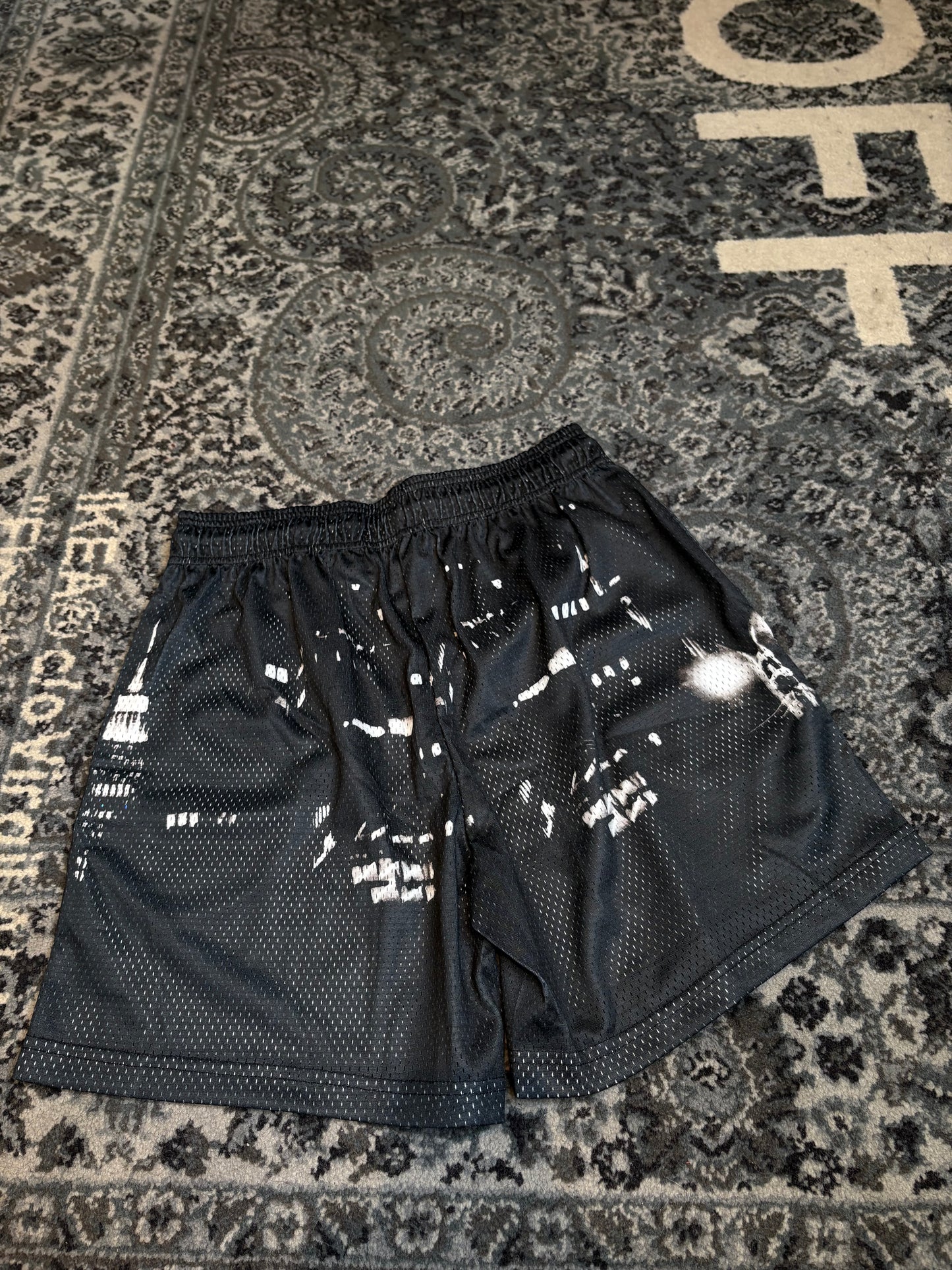 Eric Emanuel Shorts Black Skyline Size Medium