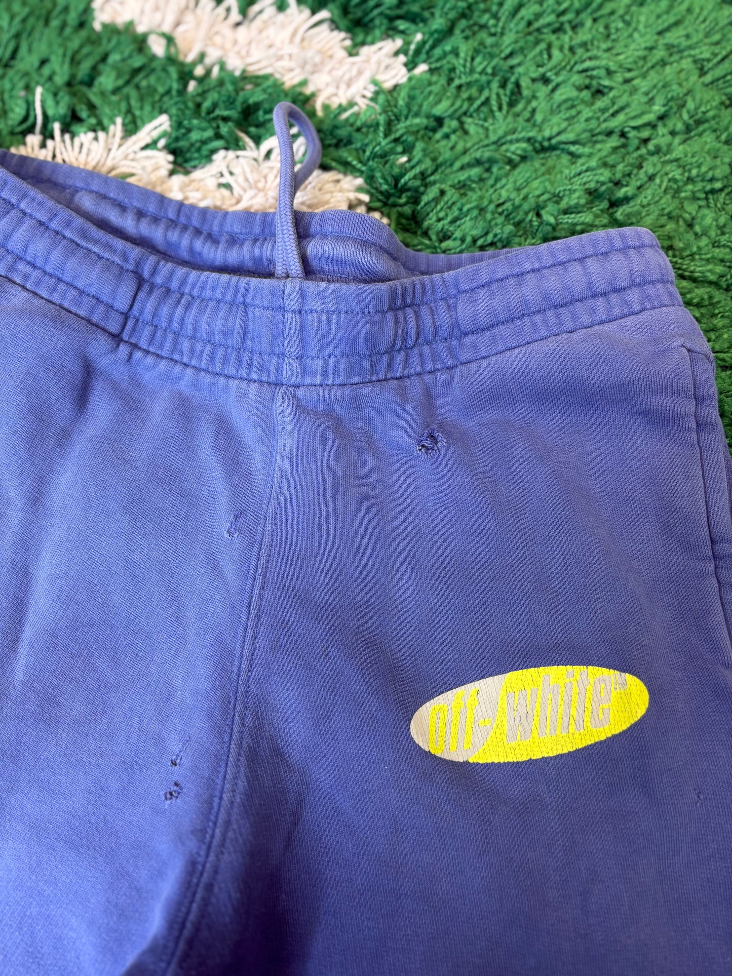 Off-White Sweatpants Blue Size XS