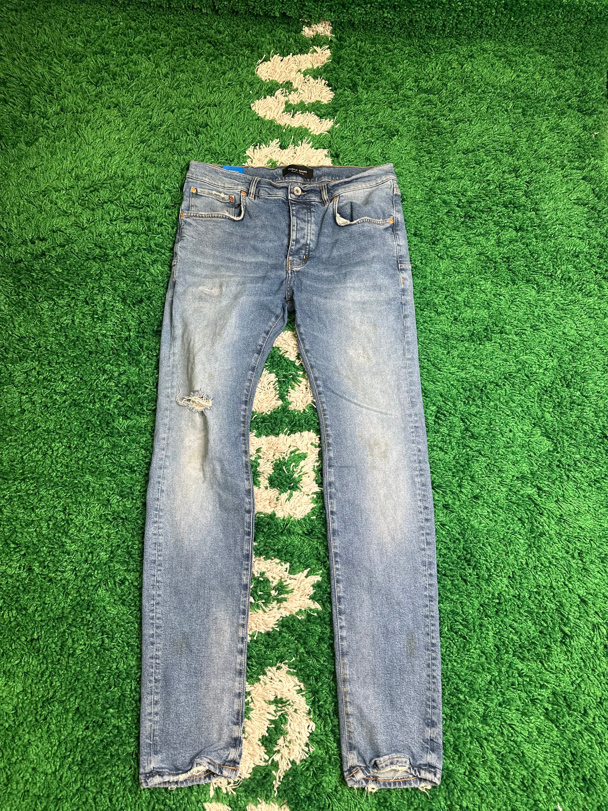 Purple Jeans Blue Size 36