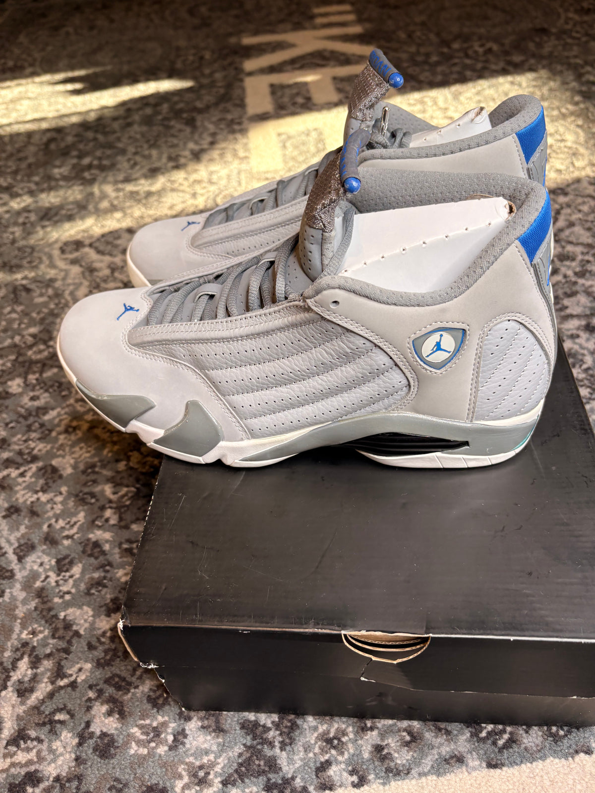Jordan 14 Retro “Wolf Grey” Clean Og Size 10.5