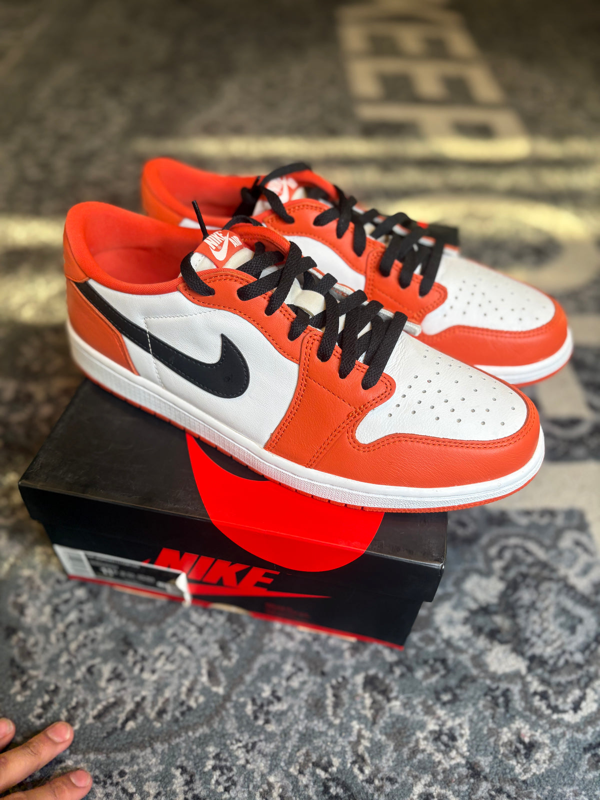 Jordan 1 Retro Low “StarFish” Clean Og Size 11.5