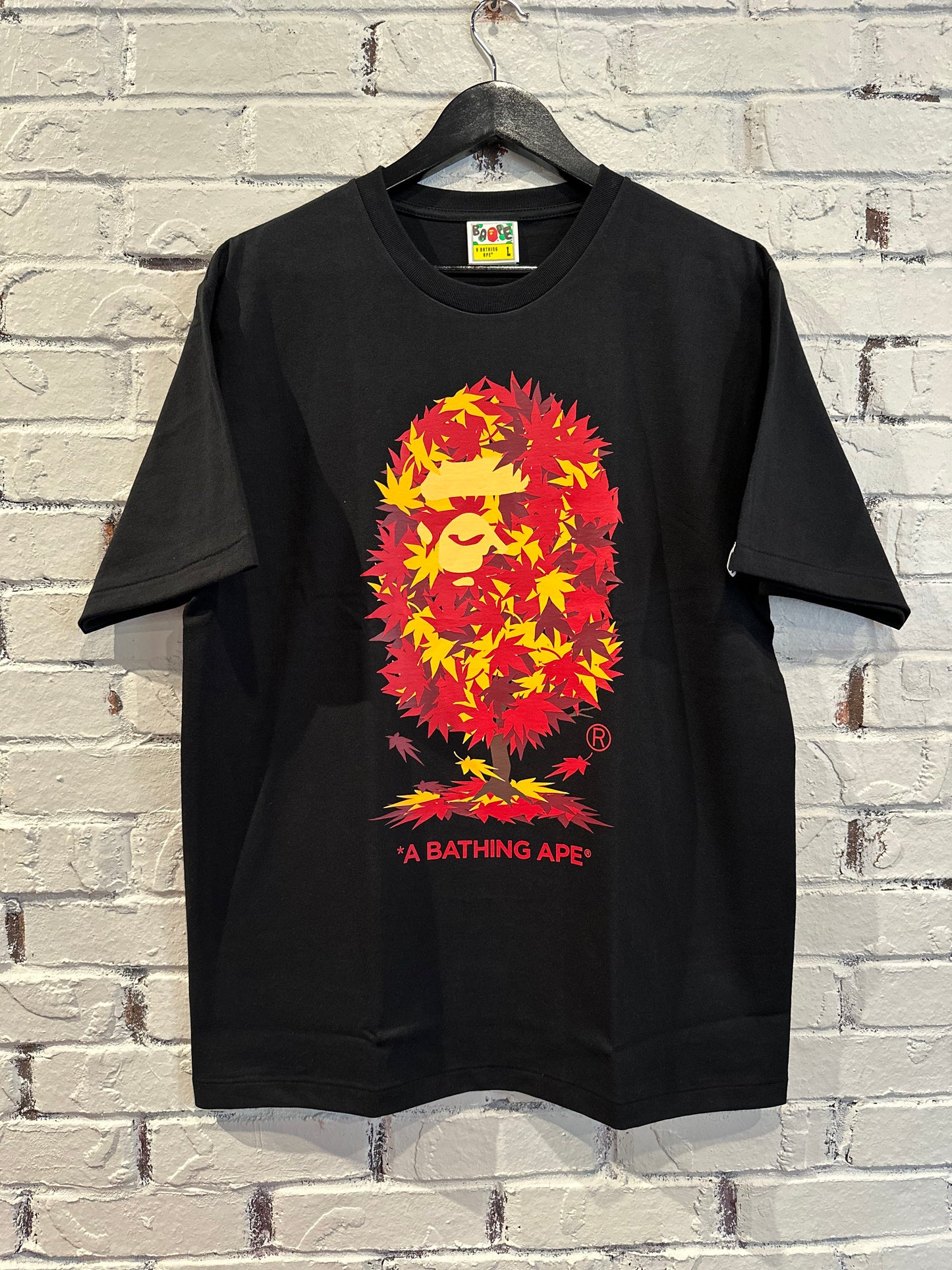 Bape Japanese Maple Leaf Ape Head (size L)