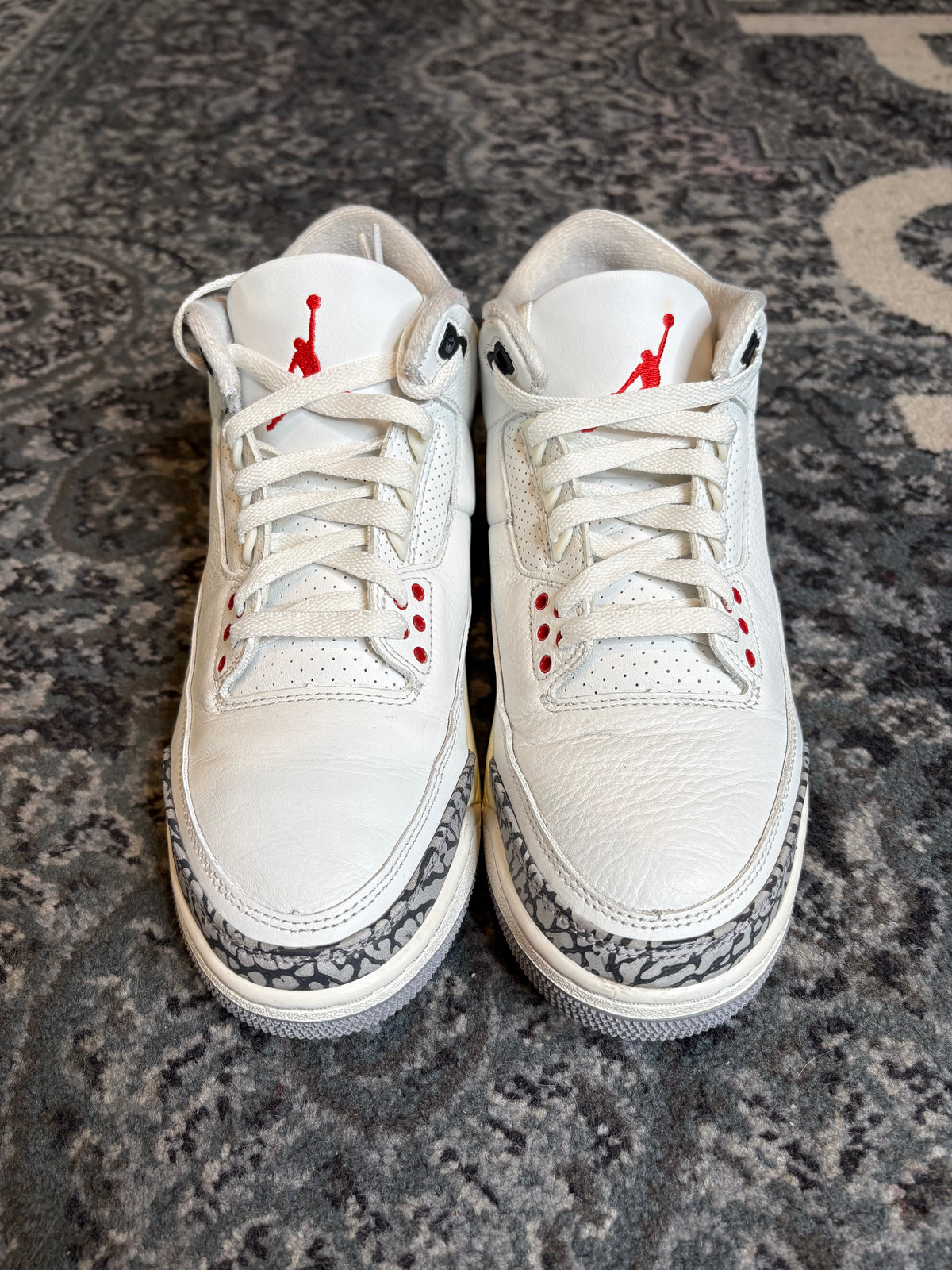 Jordan 3 Retro “White Cement Reimagined” Clean Nb Size 8