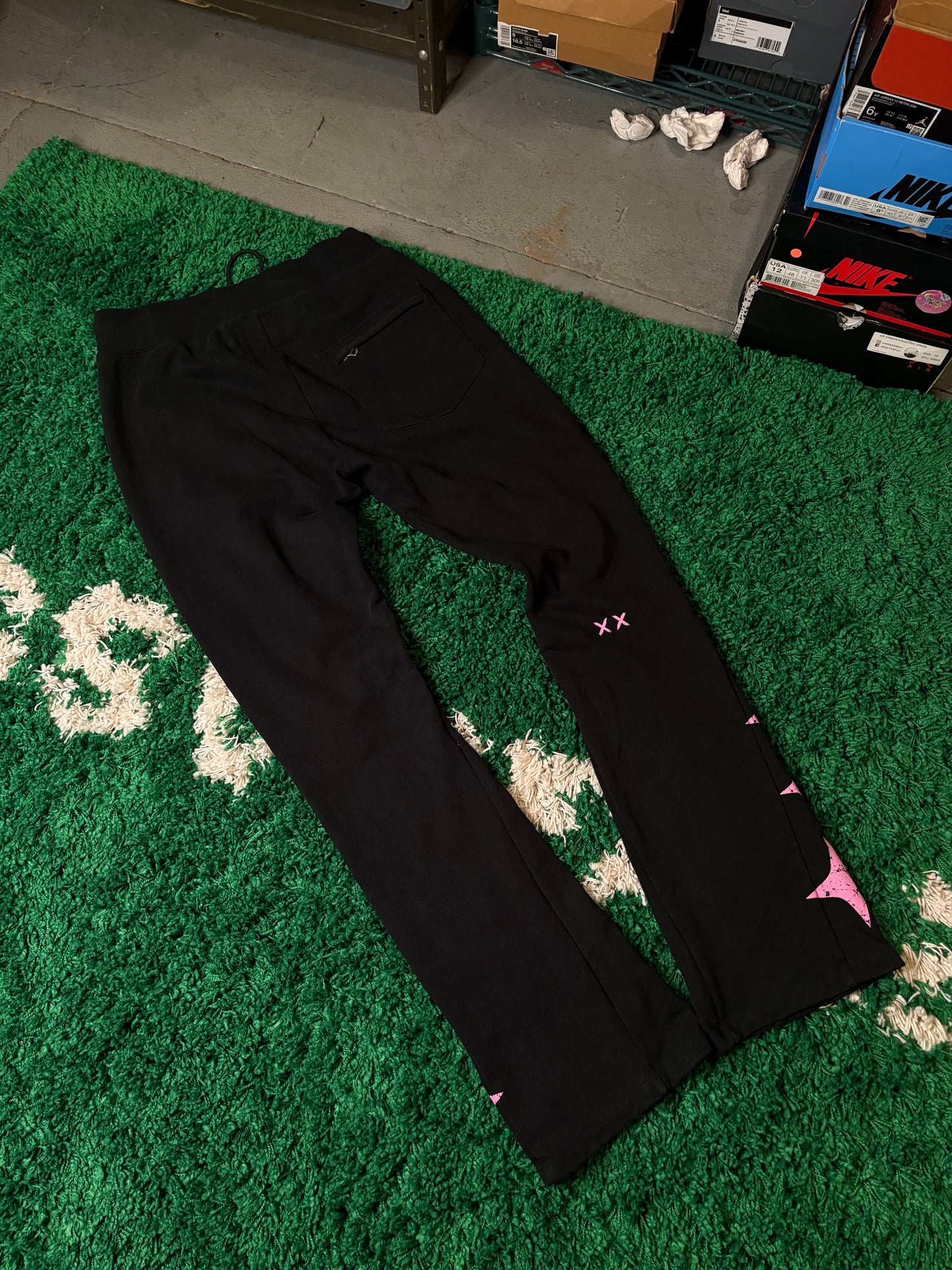 Cult Flared Black Sweatpants Size Medium