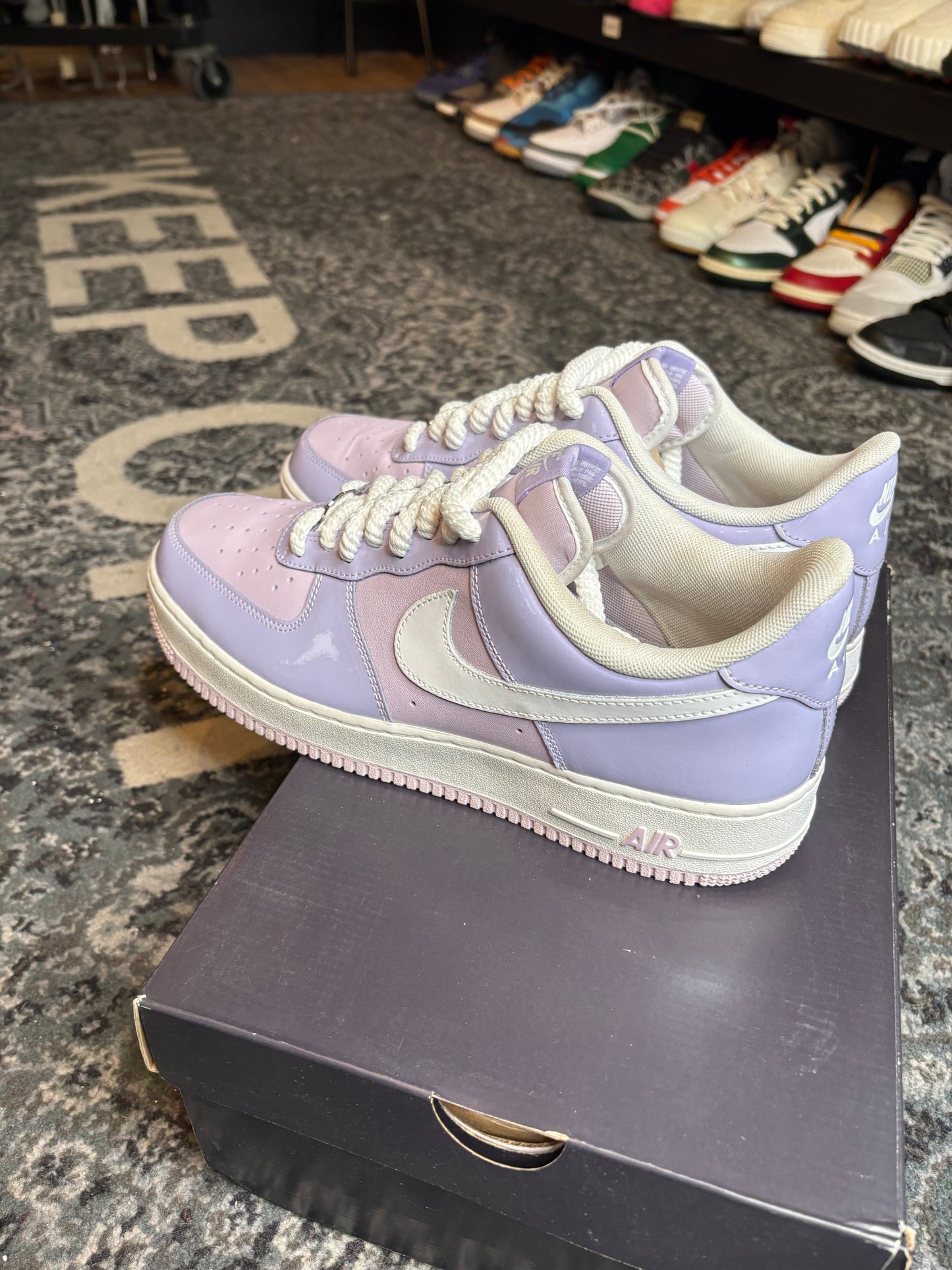 Air Force 1 Low ‘07 “Hydrangeas Patent” Clean Og Size 12