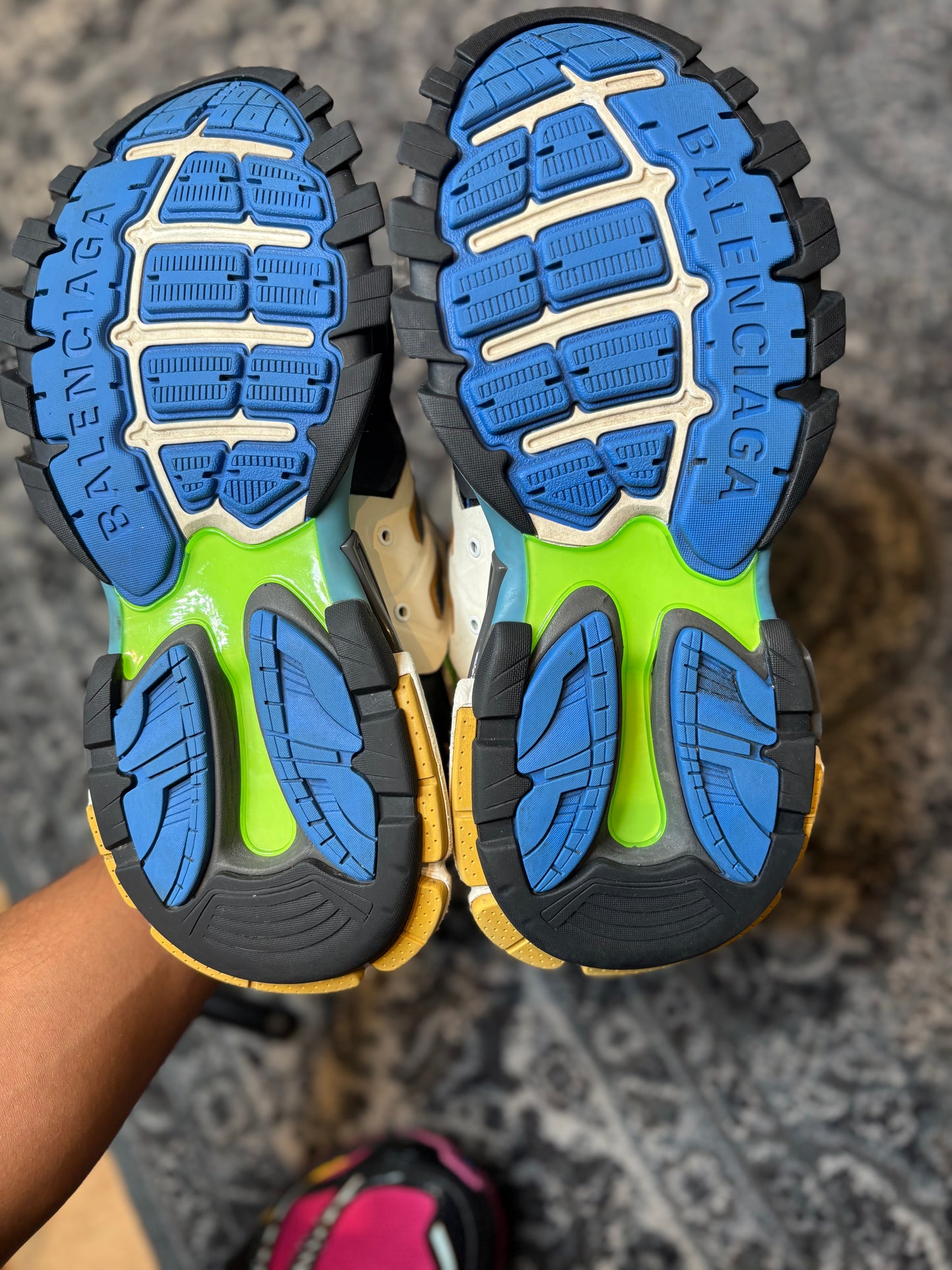 Balenciaga Track “Green White Blue” Po Nb Size 8