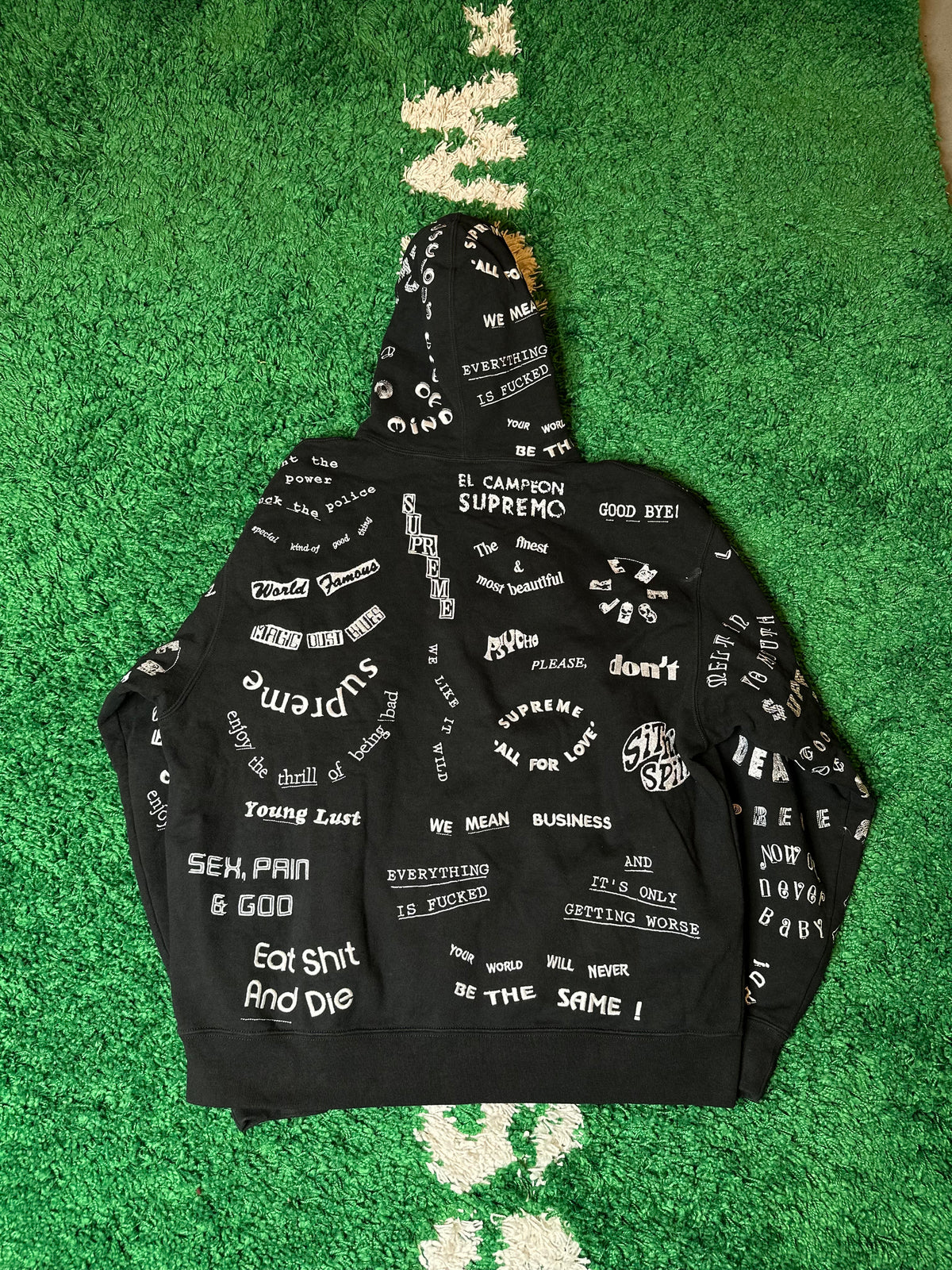 Supreme Too Deadly Hoodie Size XL