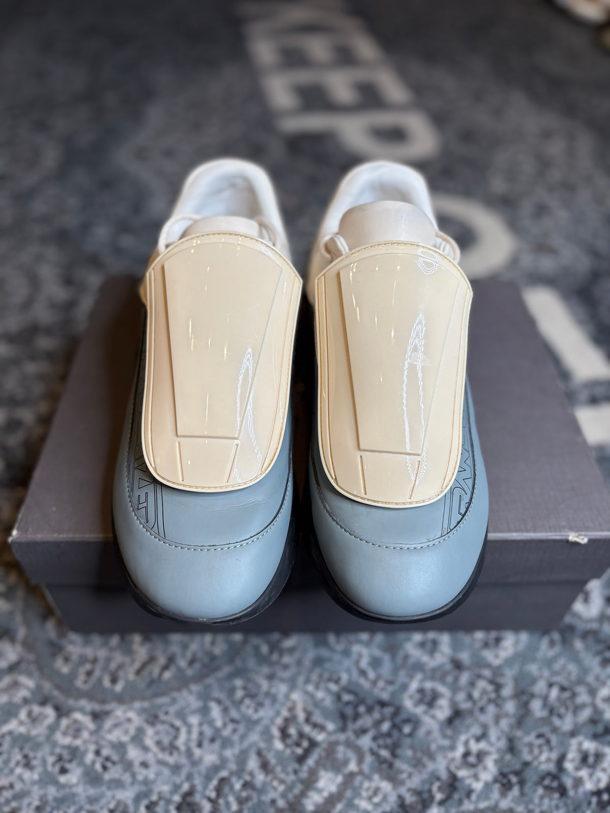 RAF Simons Antei “Cream Grey” Vnds Og Size 11(44 EU)