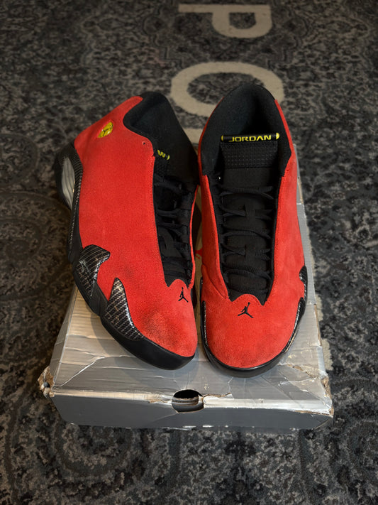 Jordan 14 Retro “Ferrari” OG CLEAN SIZE 12.5
