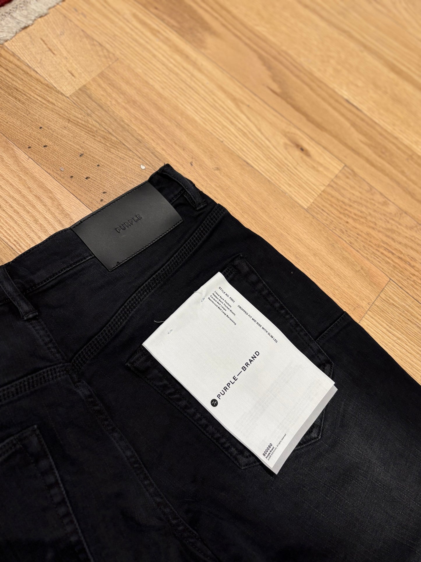 Purple Jeans “Black Repair” DS