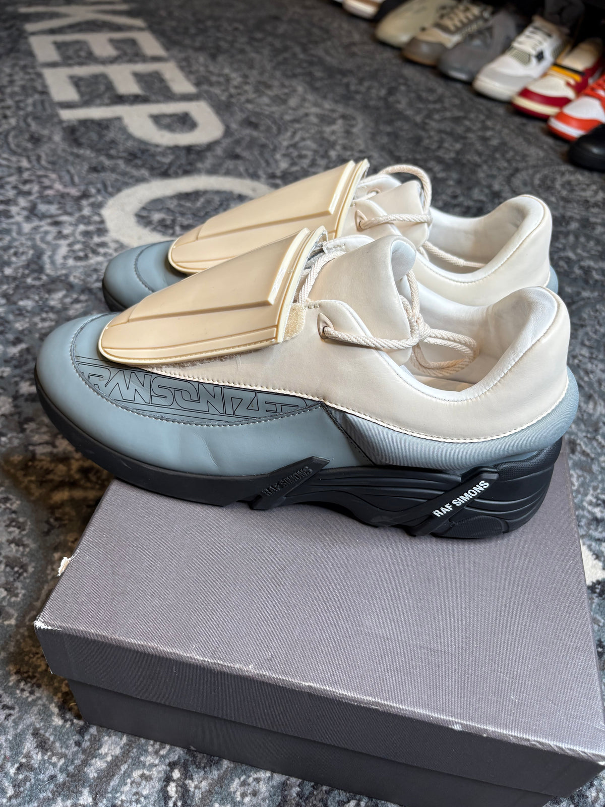 RAF Simons Antei “Cream Grey” Vnds Og Size 11(44 EU)