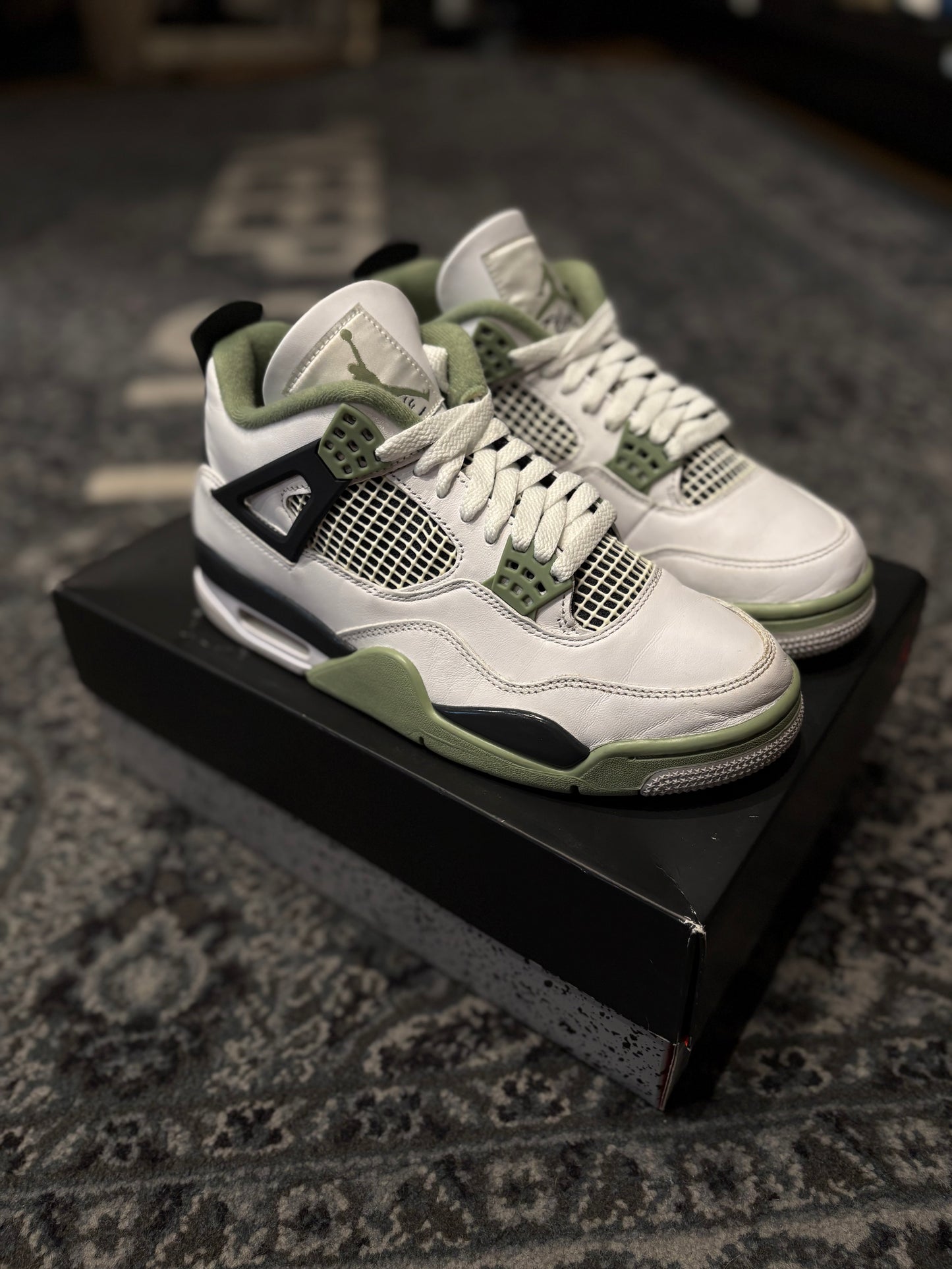Jordan 4 Retro “SeaFoam” CLEAN OG SIZE 7.5M(9W)