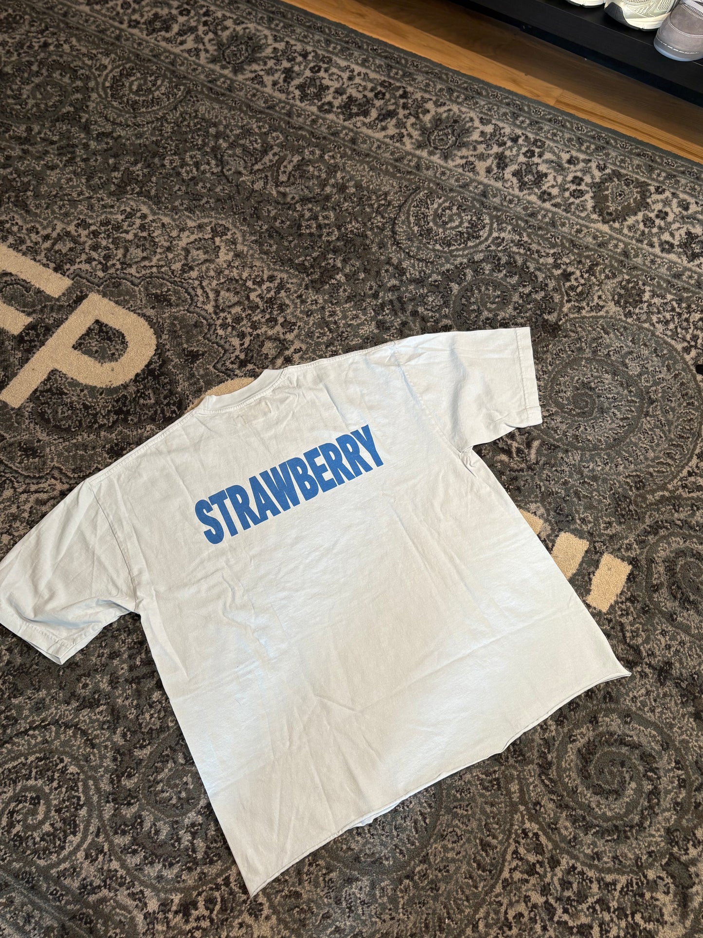 Strawberry Tee Blue Arabic DS Size XL