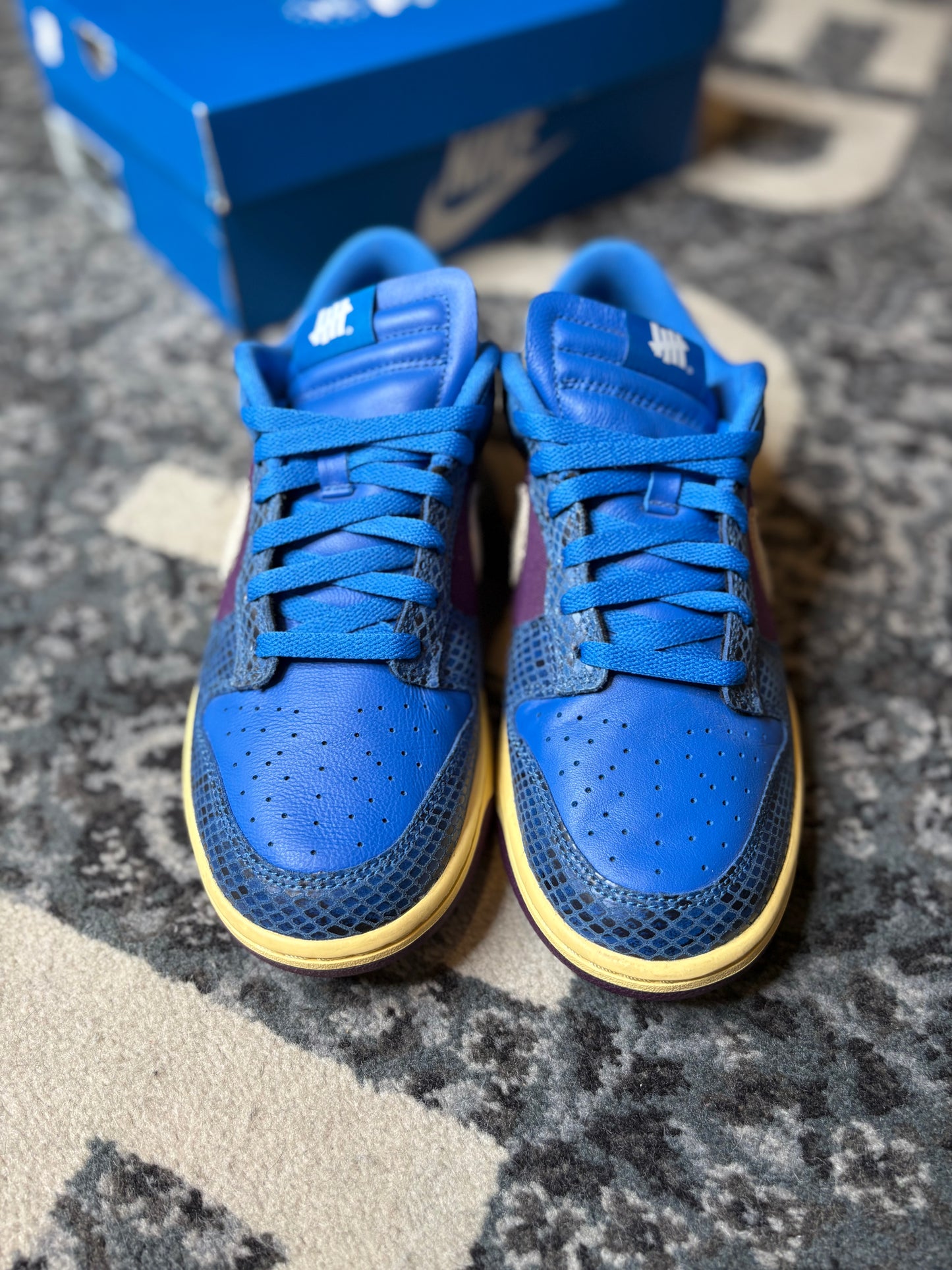 Nike Dunk “Undefeated 5 On It Dunk Vs AF1” Clean Og Size 9.5