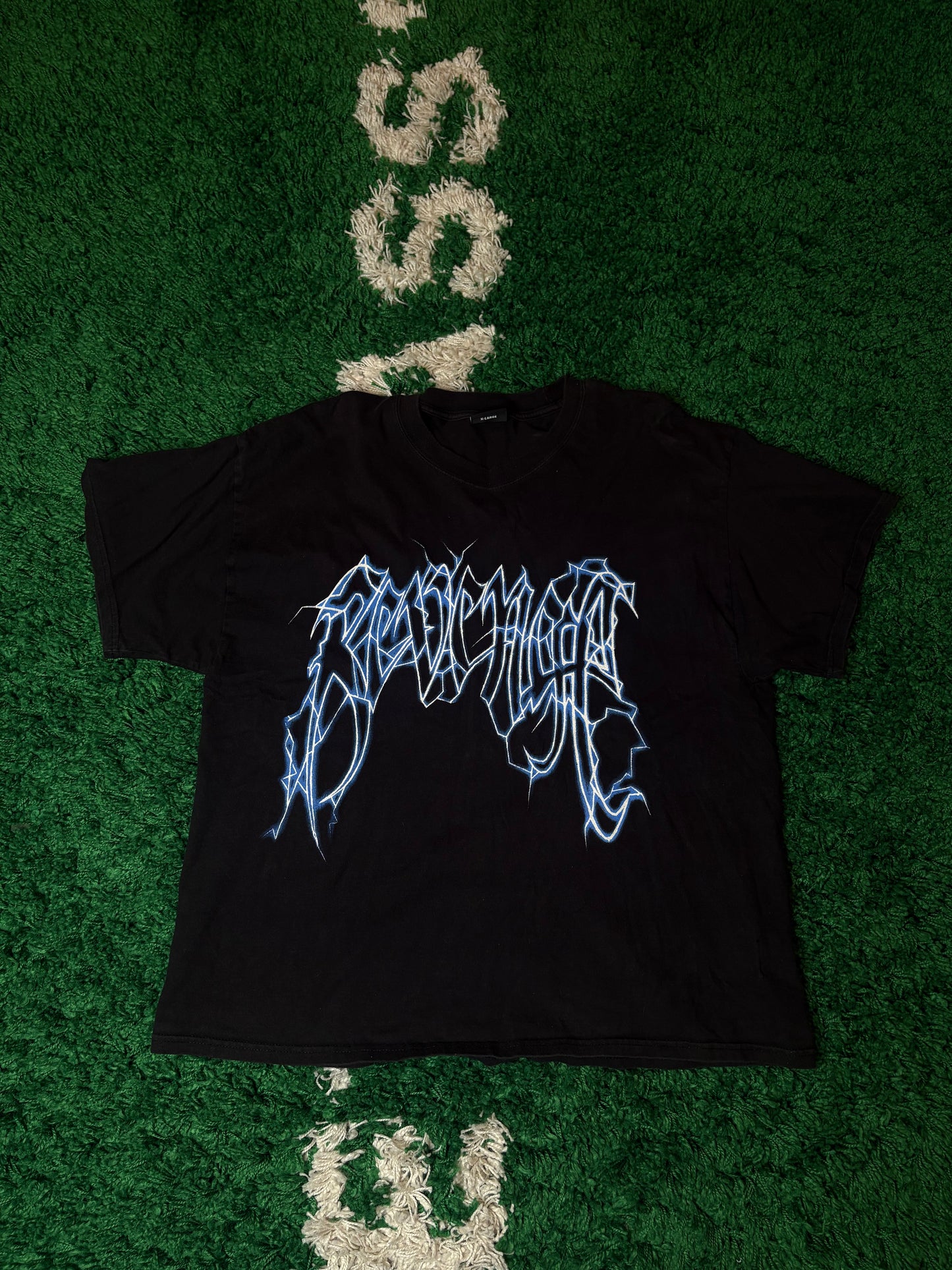 Revenge Tee Black Globe Size XL